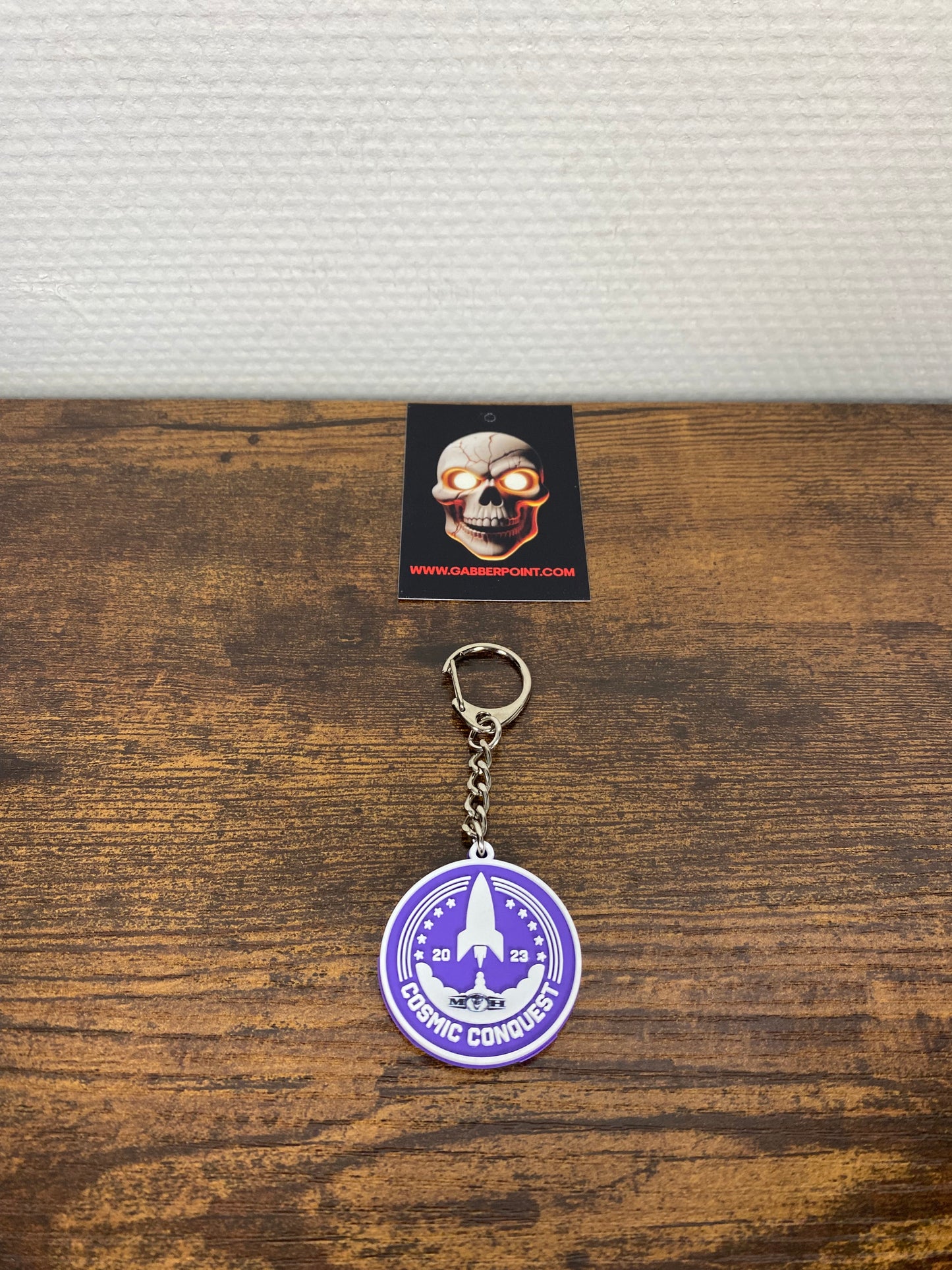 Masters of Hardcore 2023 keychain