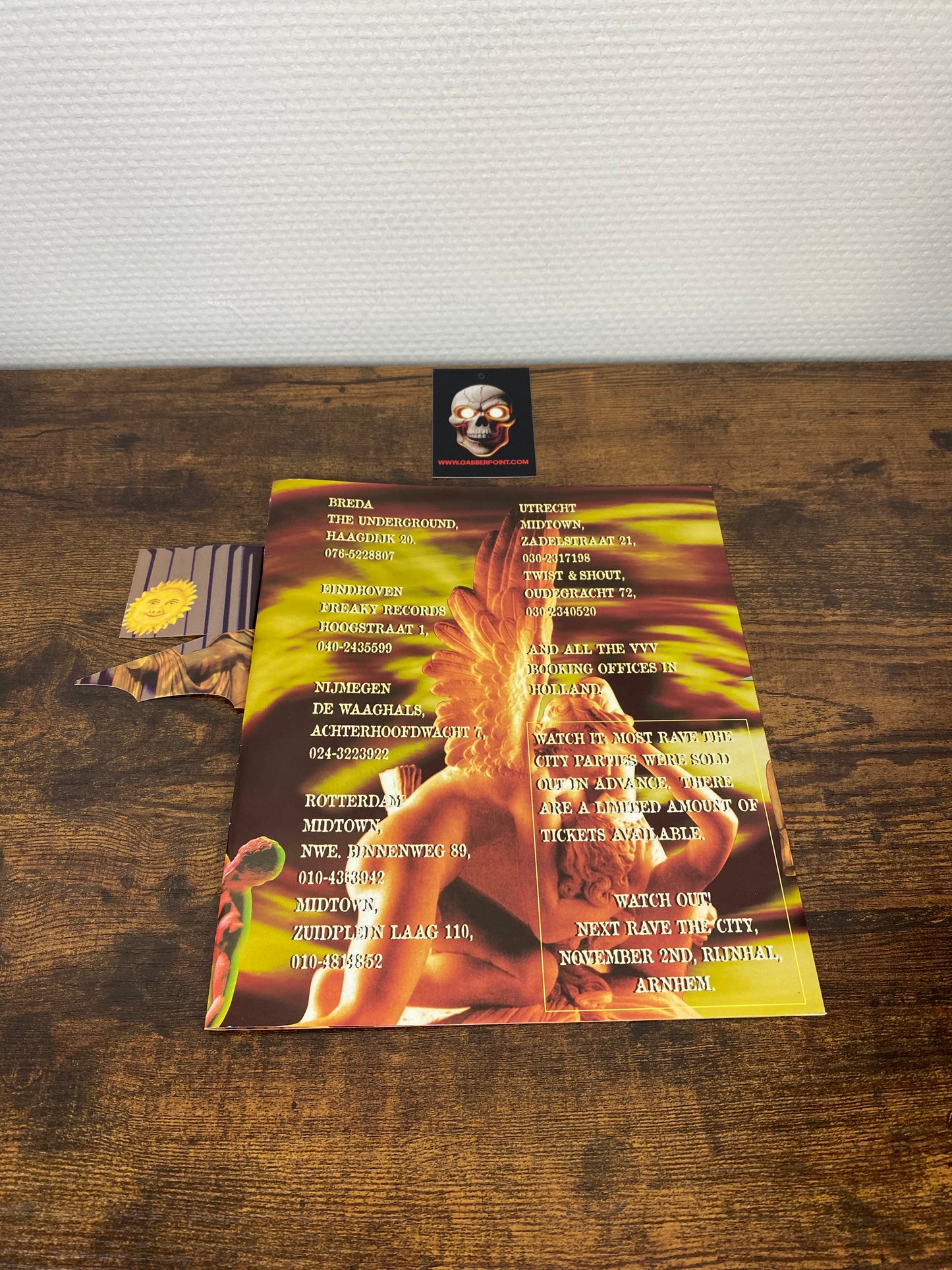 Rave The City (1996) - Booklet / Flyer