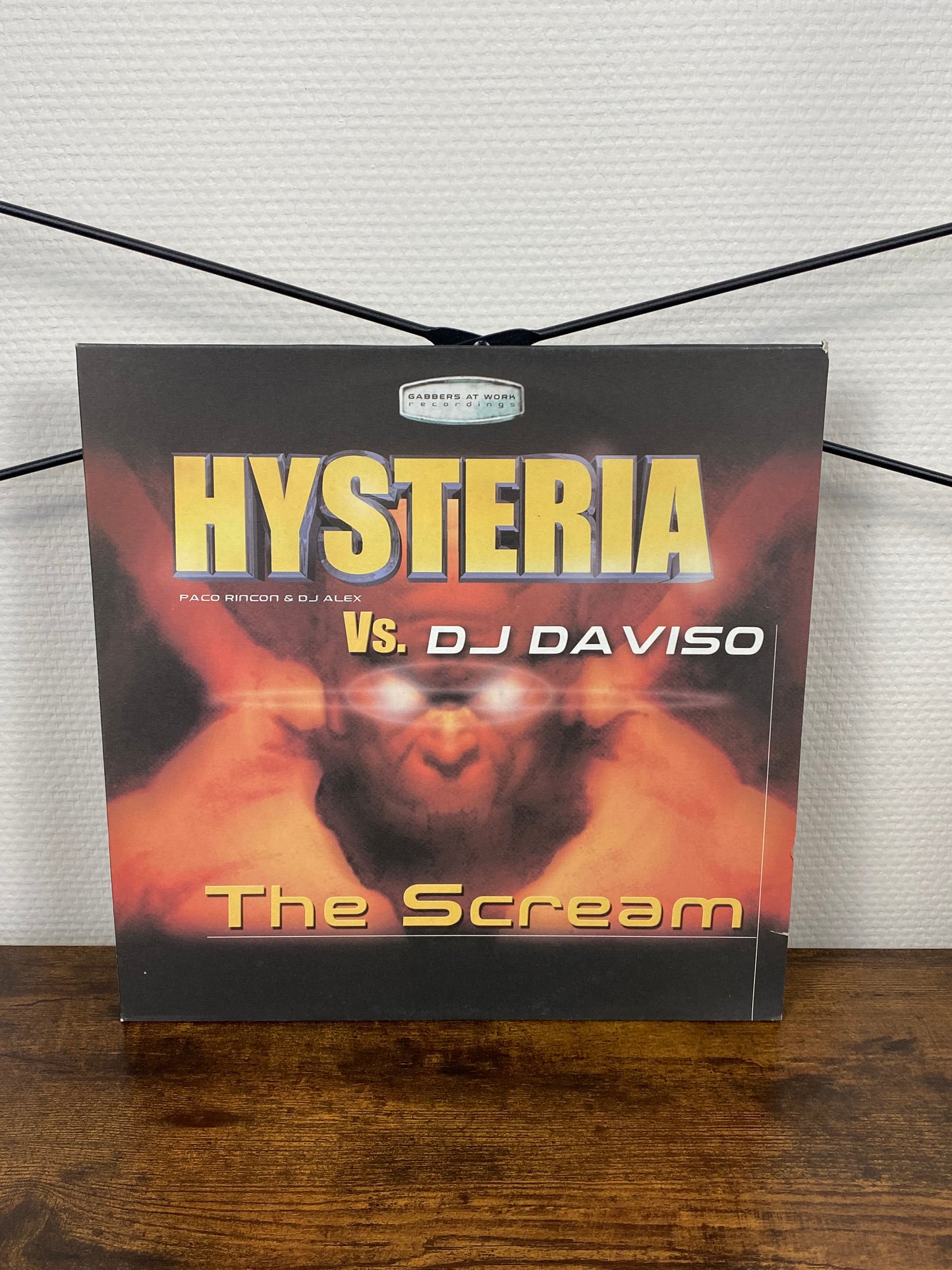 Hysteria vs. DJ Daviso – The Scream (Vinyl)