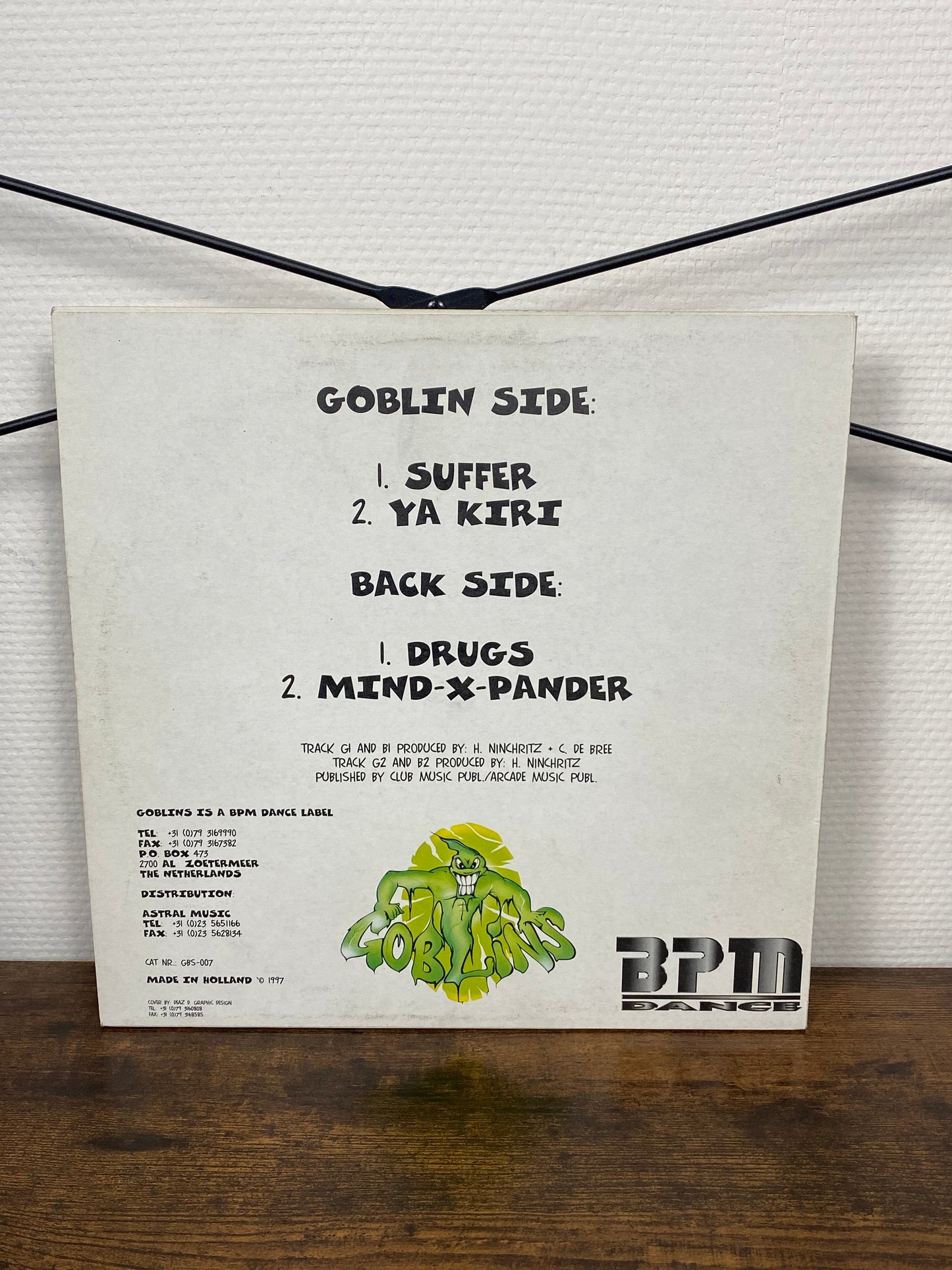 (1997) DJ Fuckface vs. DJ Crizz – By Request E.P. (Vinyl)