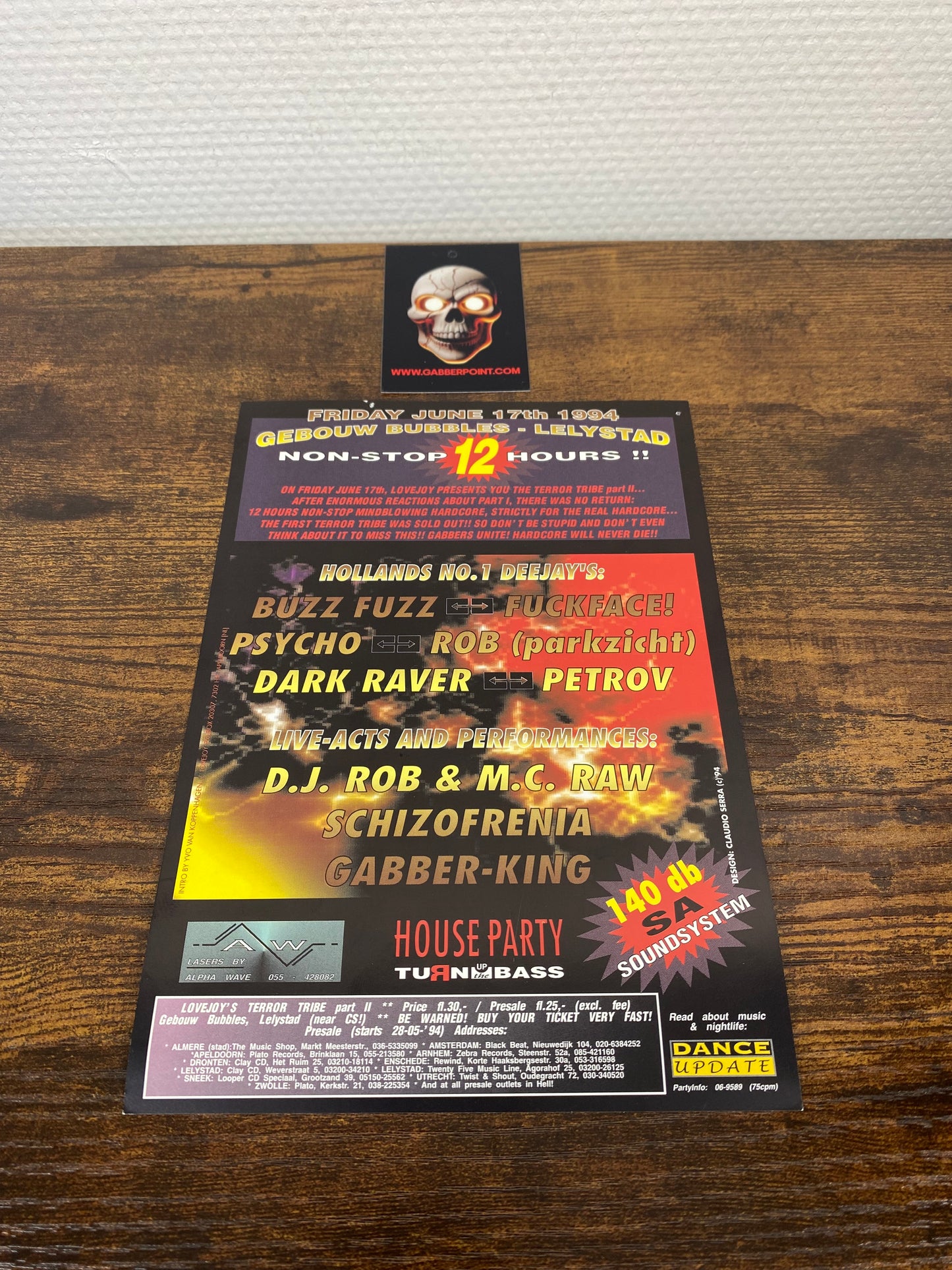 Terror Tribe Part II (1994) - Flyer