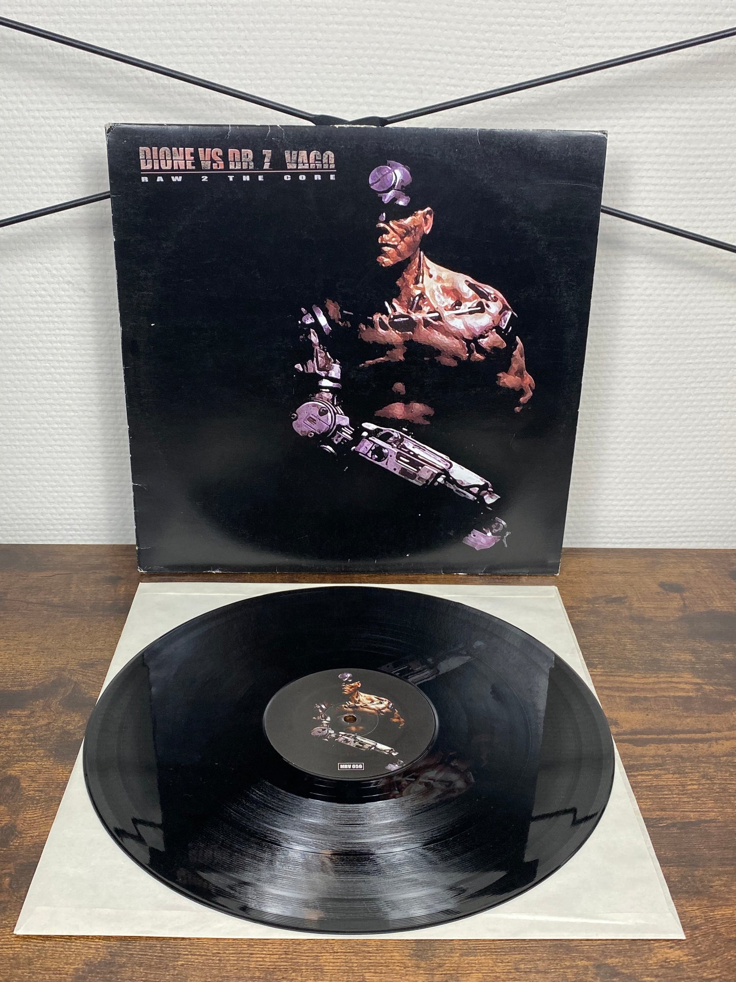(2002) Dione vs. Dr. Z-Vago – Raw 2 The Core (Vinyl)