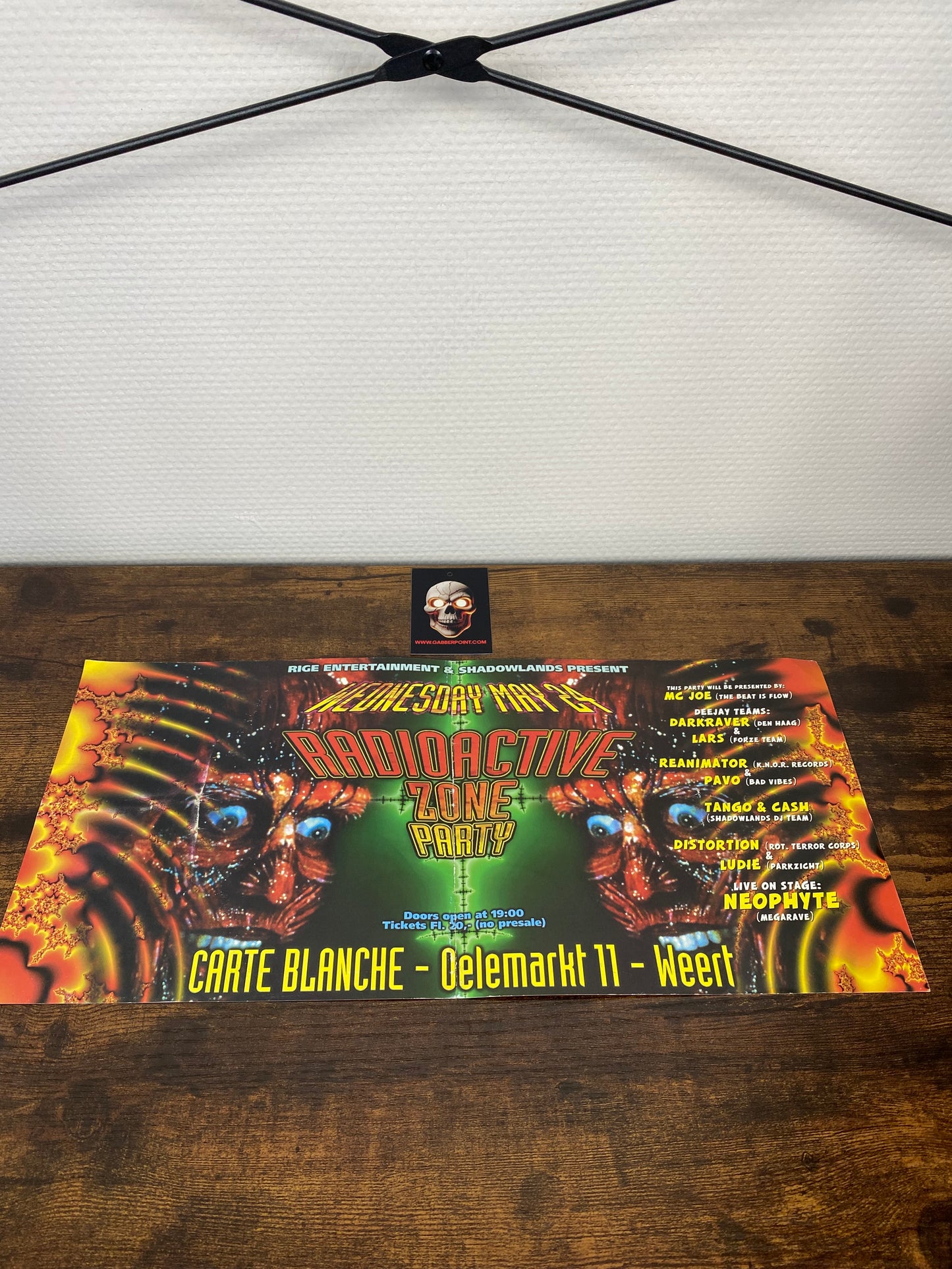 Radioactive Zone Every Sunday (1995) - Flyer / Booklet
