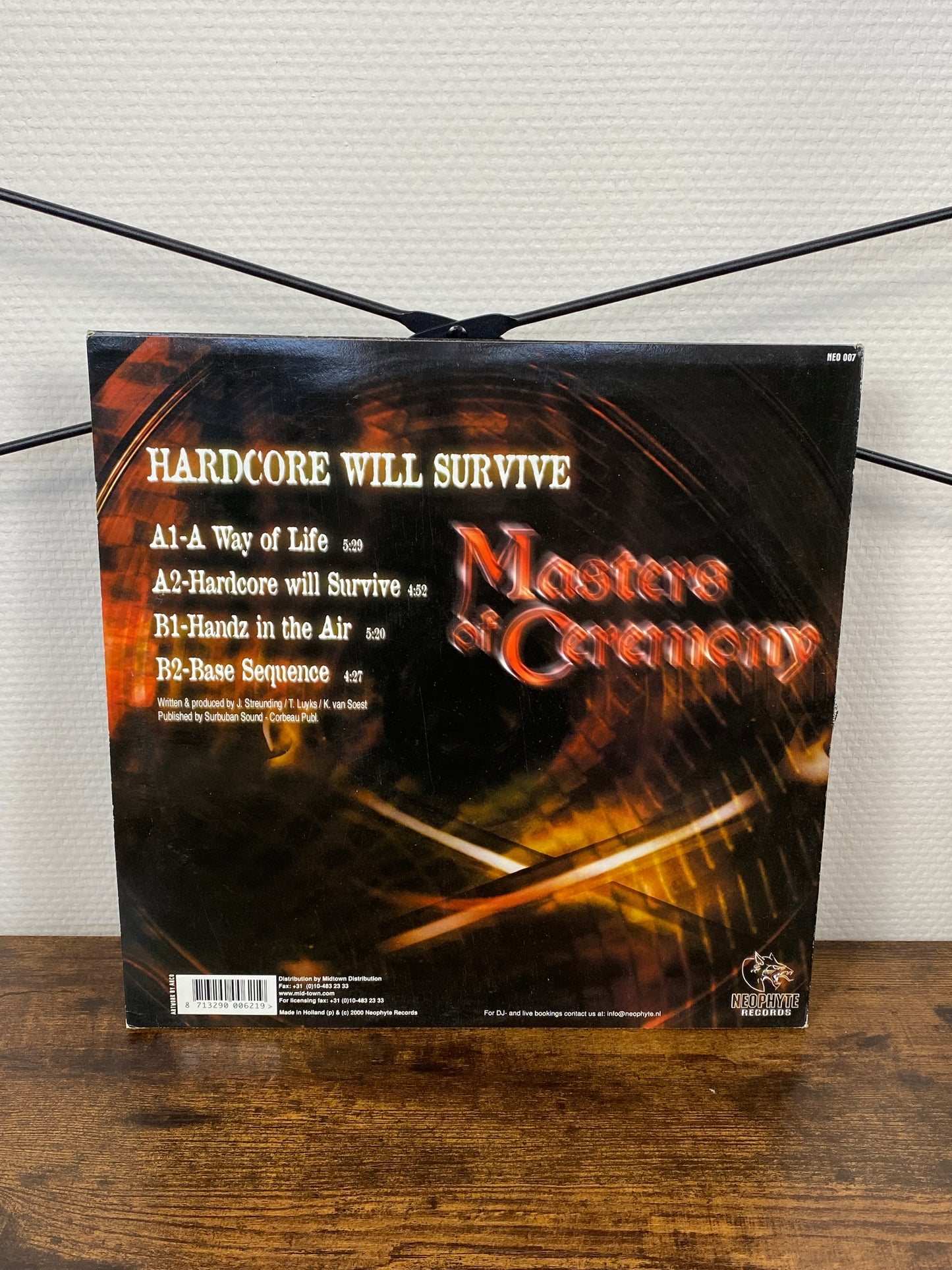 Masters Of Ceremony – Hardcore Will Survive (Vinyl)