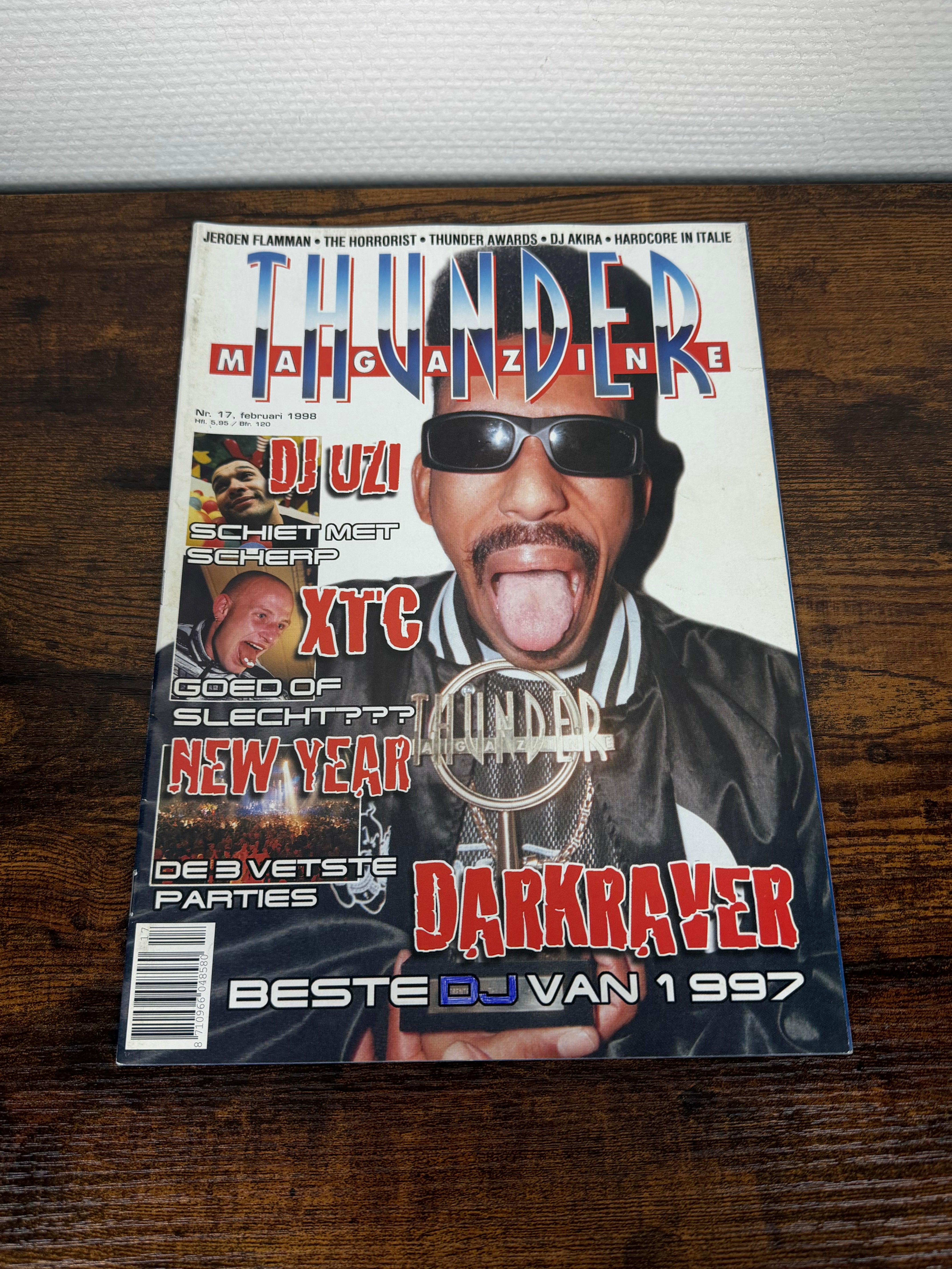 1998 Thunder Magazine Including ID T Newschool Poster 1998 Thunder Magazine Including ID T Newschool Poster