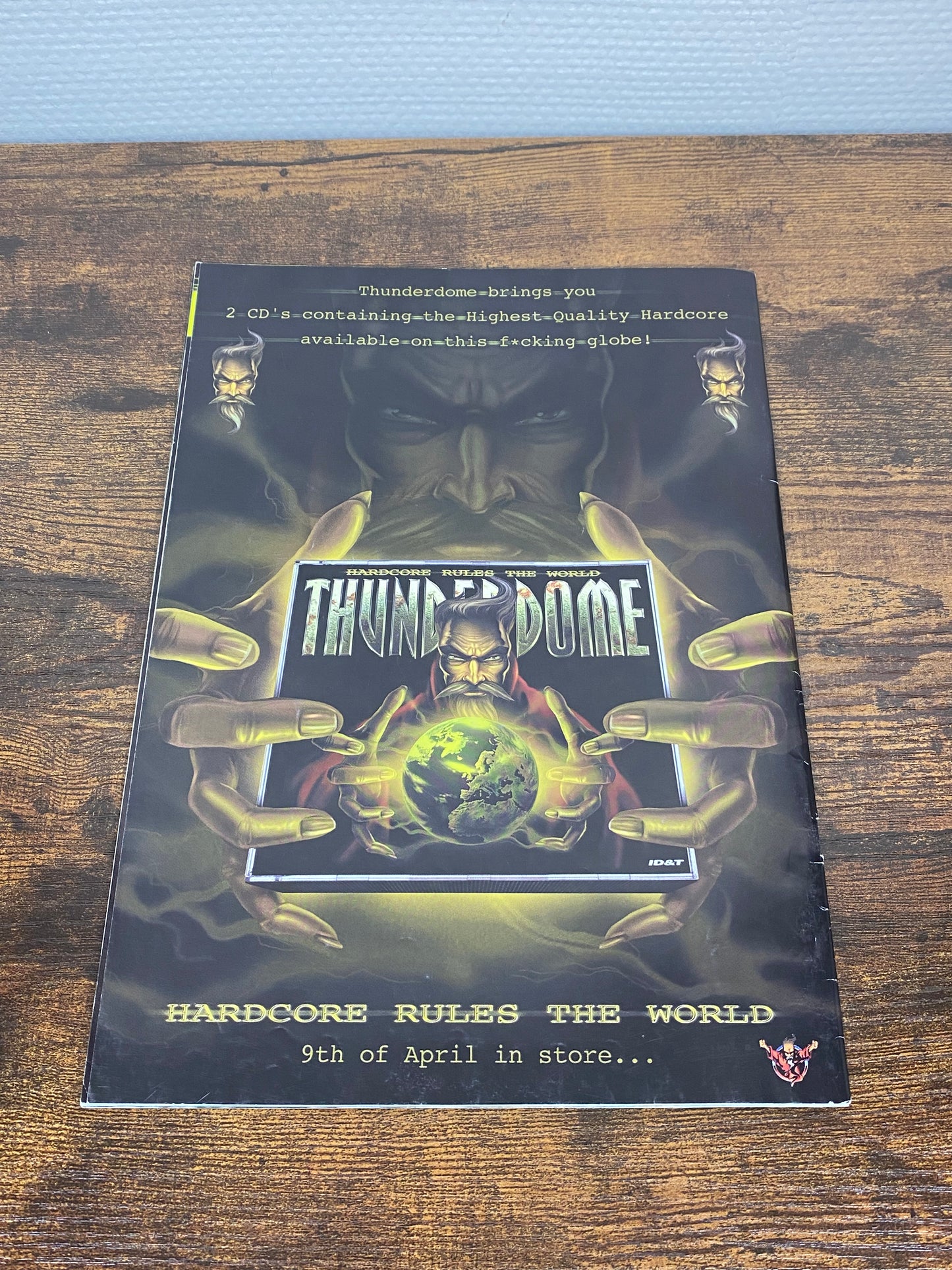 (1999) Thundermagazine 31 (With Traxtorm Records & Planet Hooligan Double-Sided Poster And Neophyte Records Poster!)