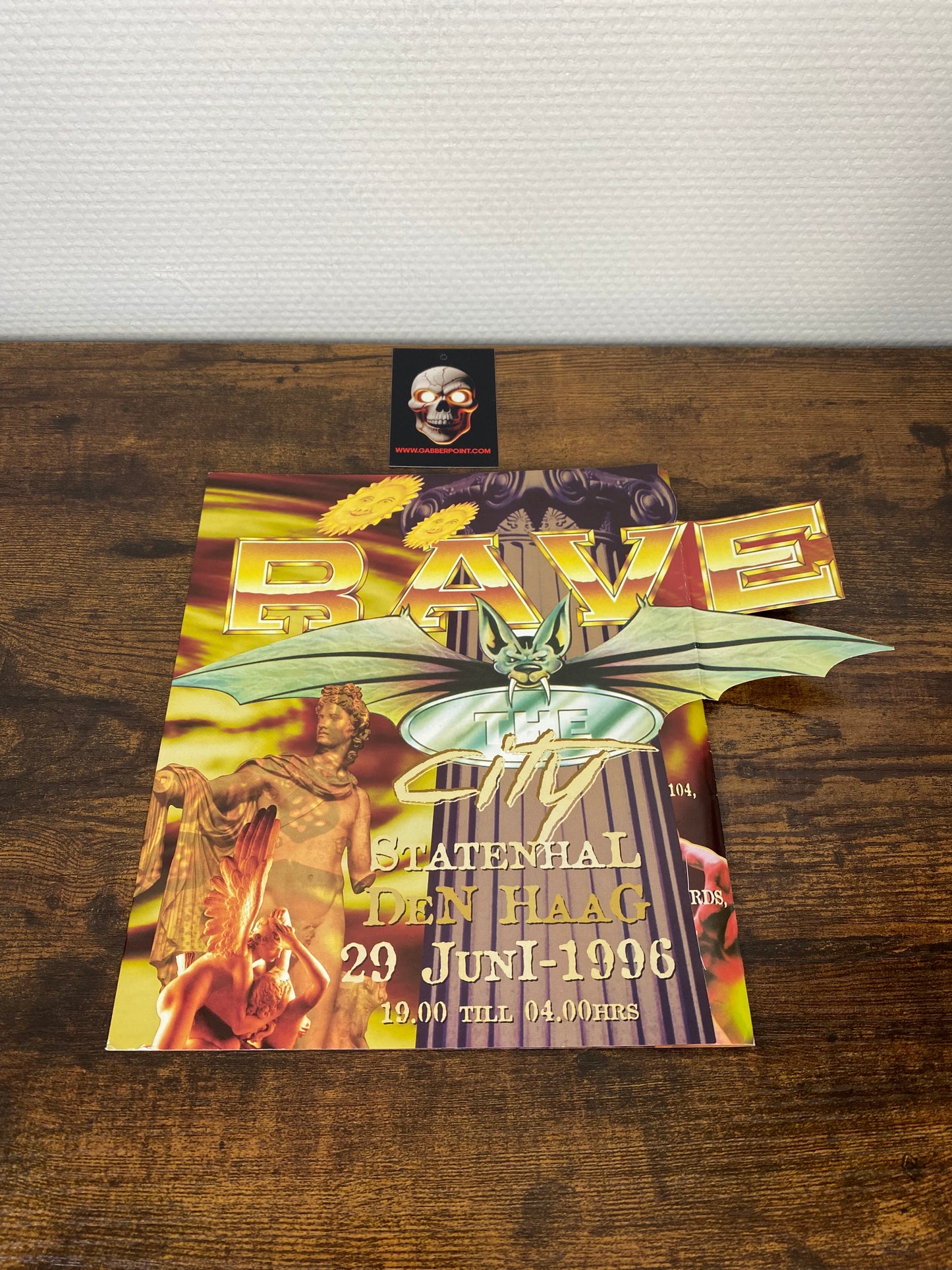 Rave The City (1996) - Booklet / Flyer