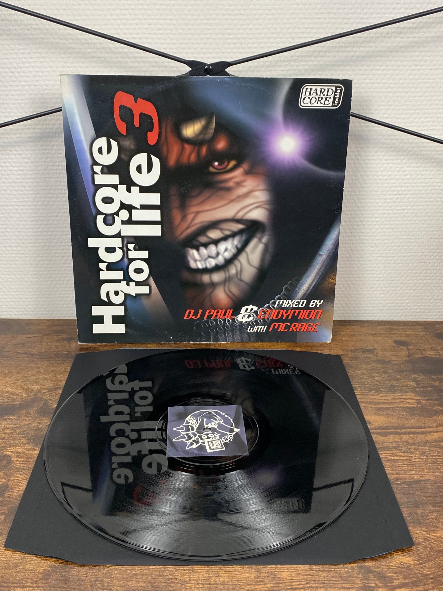 DJ Paul & Endymion With MC Rage – Hardcore For Life Vol. 3 (Vinyl)