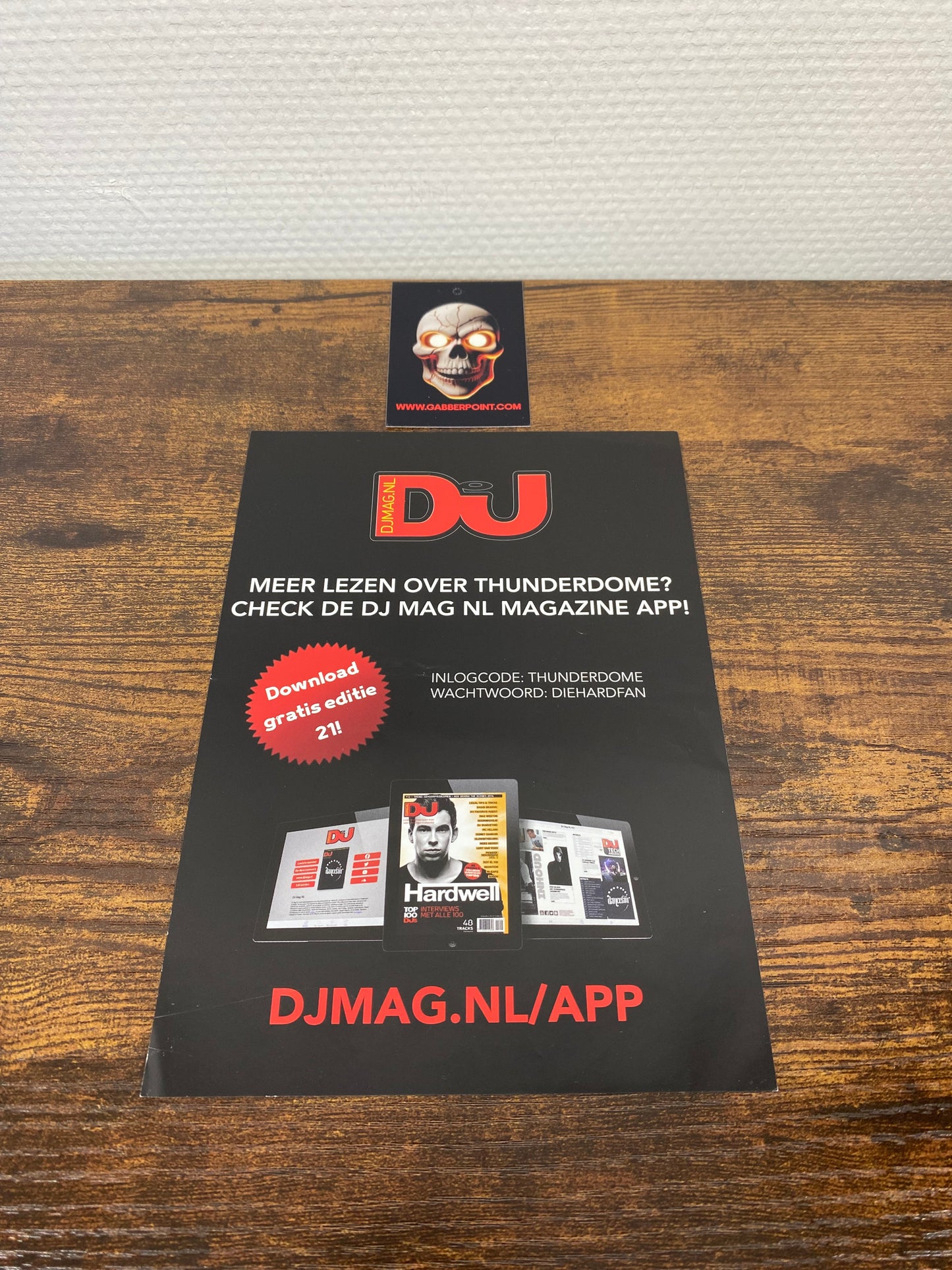 DJMag x Thundermagazine - Volantino