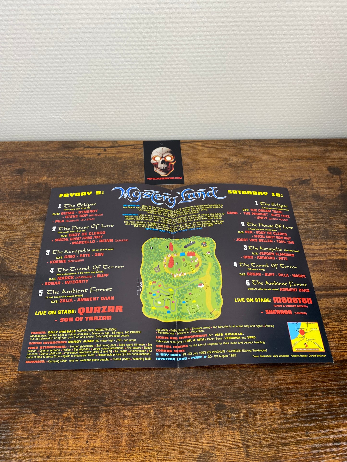 Mystery Land (1993, The First Edition!) - Flyer