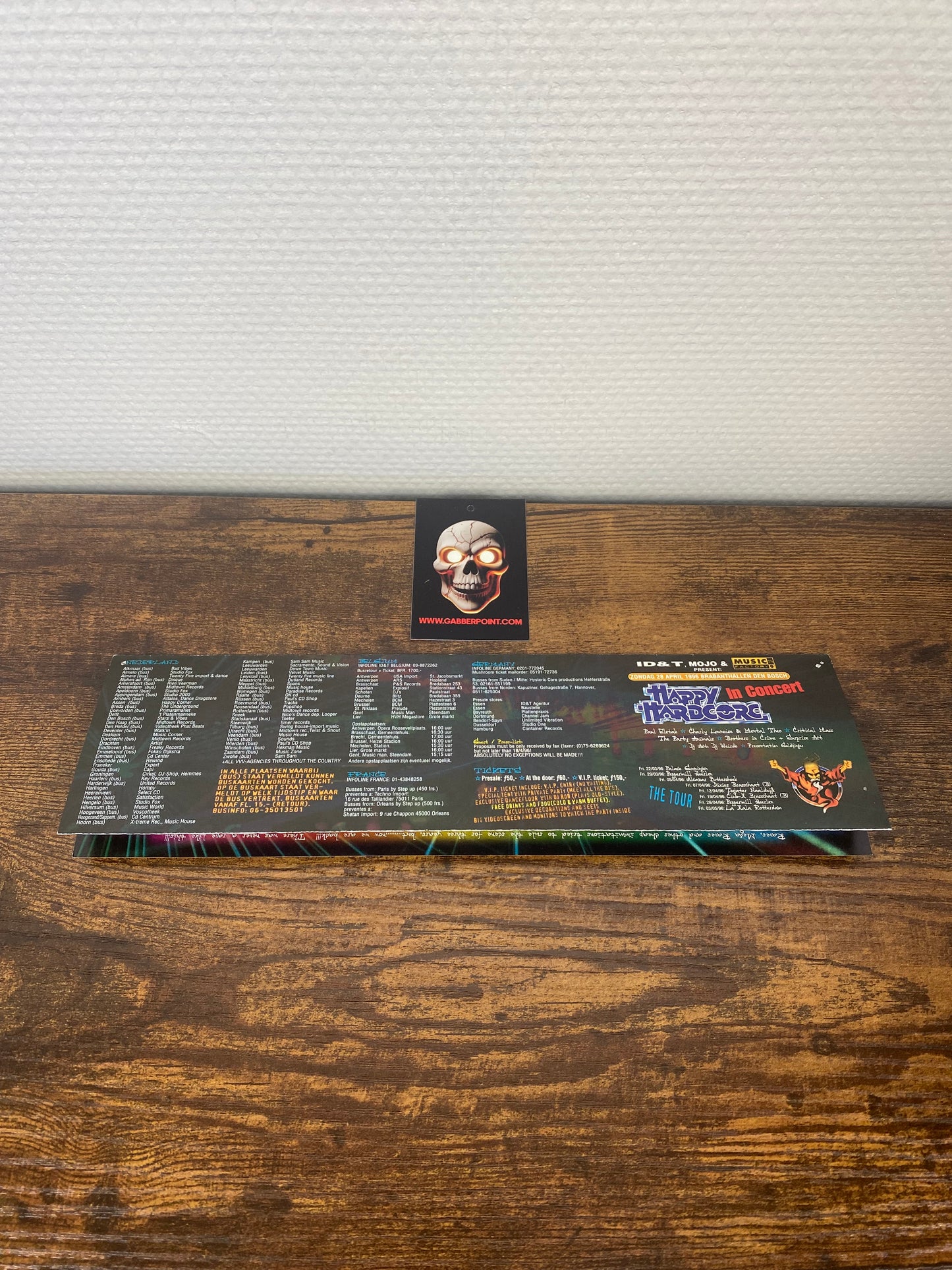 Thunderdome '96 Dance or Die - Booklet / Flyer