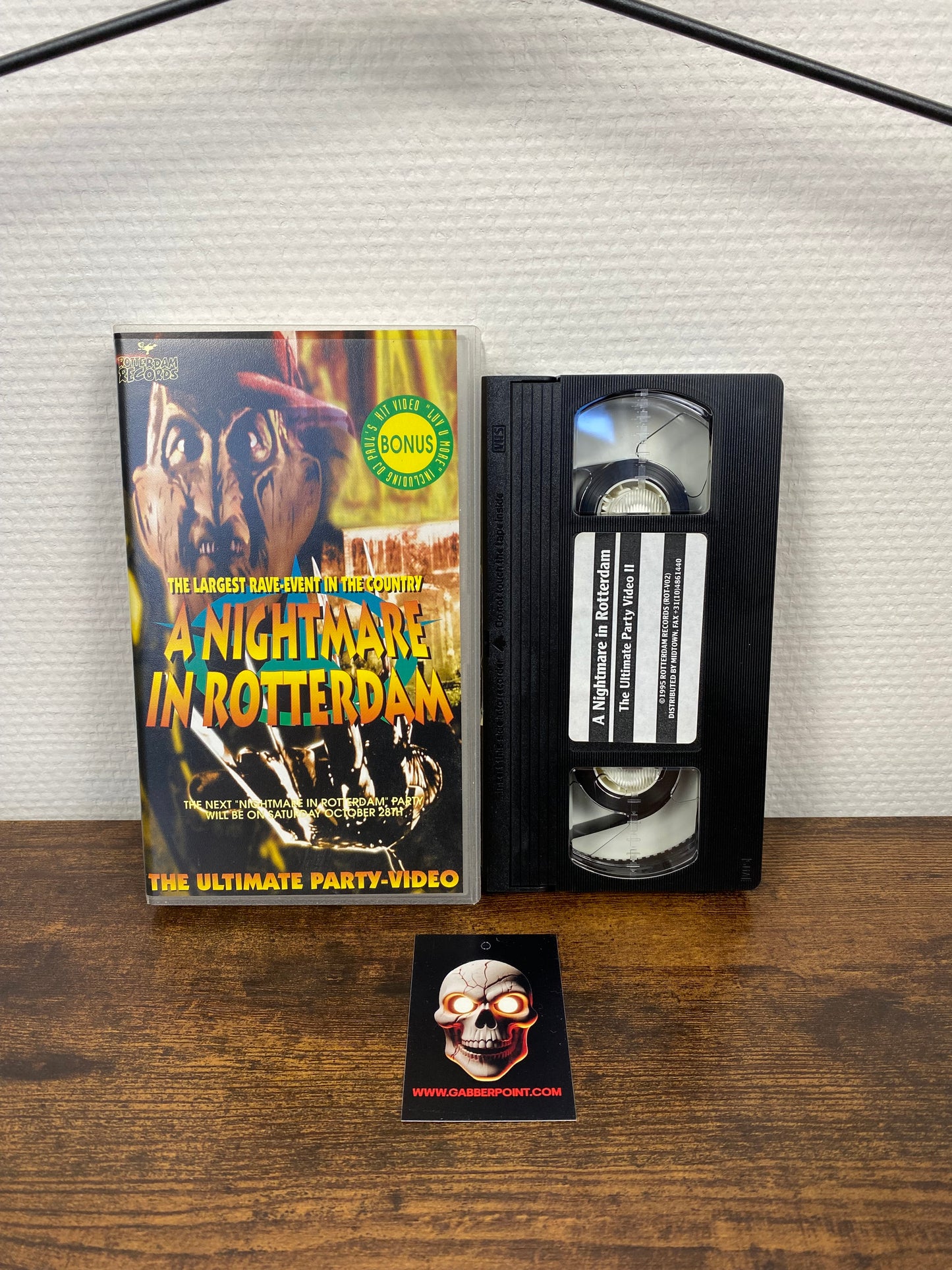 A Nightmare In Rotterdam - The Ultimate Party Video 2 (1995) - VHS