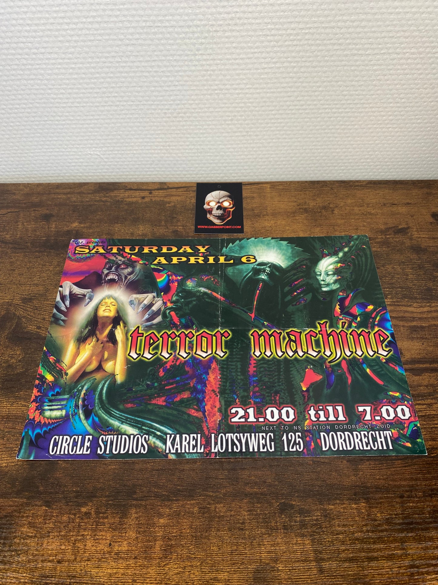 Terror Machine (1996) - Flyer