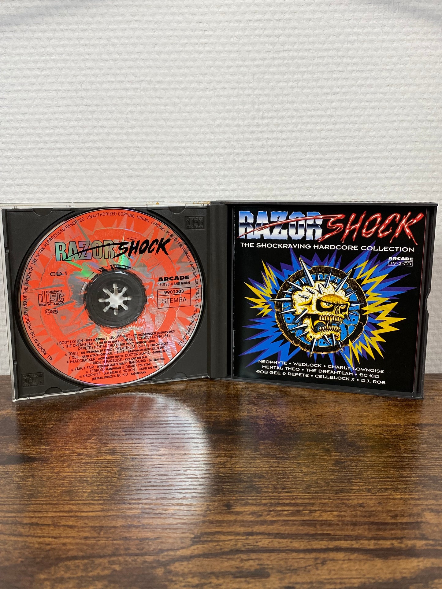 Razor Shock (The Shockraving Hardcore Collection) (2x CD)