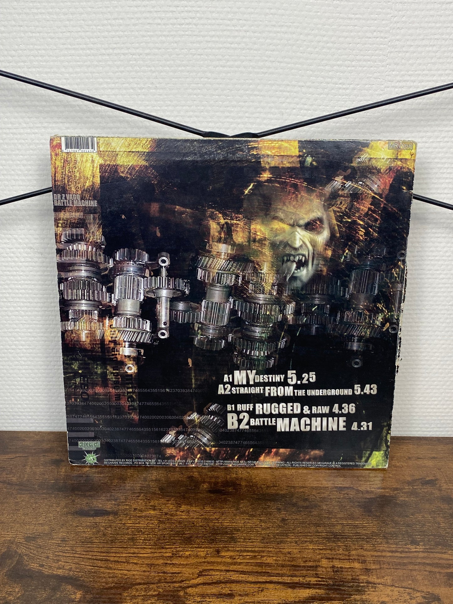 (2003) Dr Z Vago – Battle Machine (Vinyl)