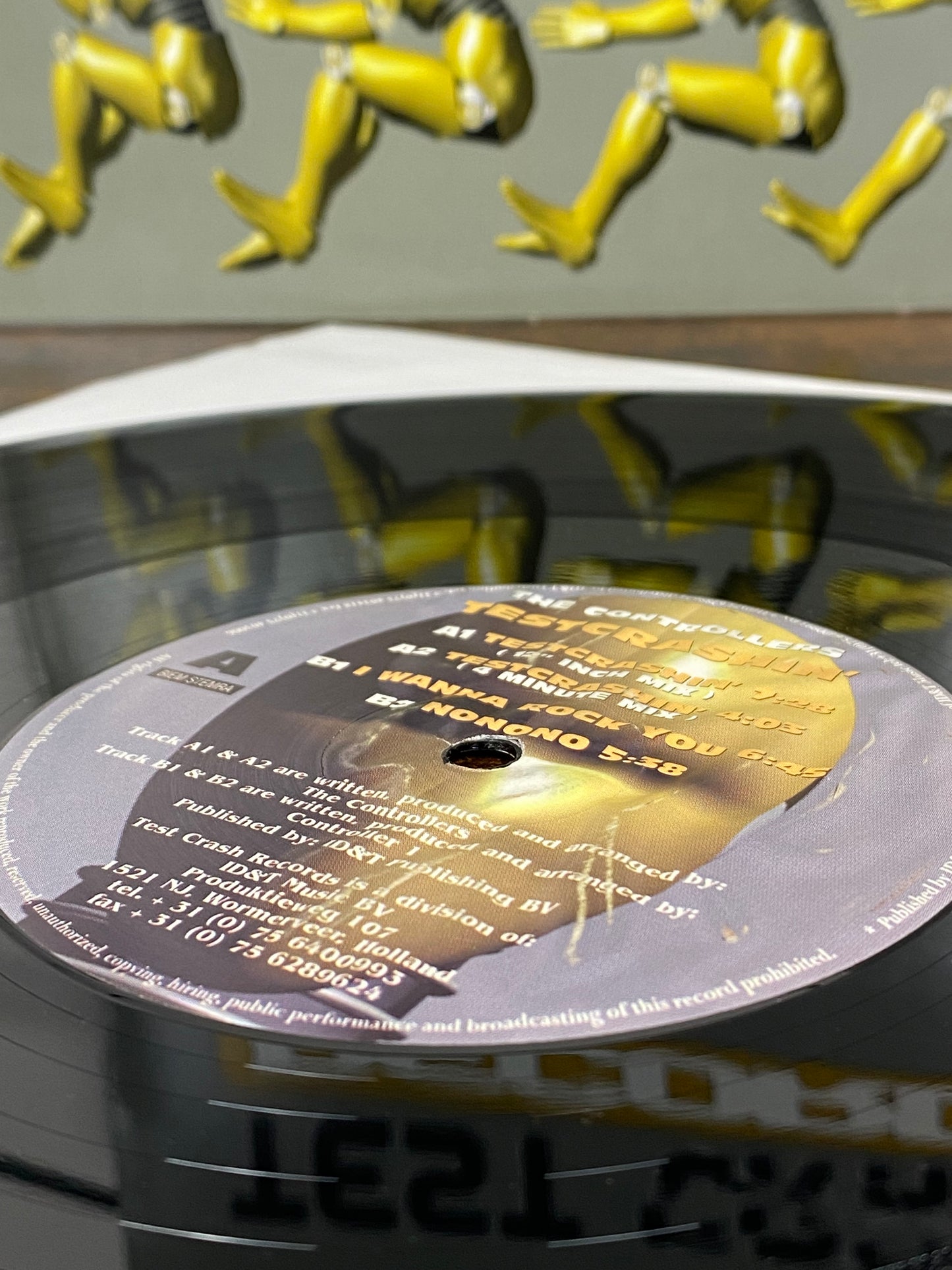 (1996) The Controllers – Testcrashin' (Vinyl)