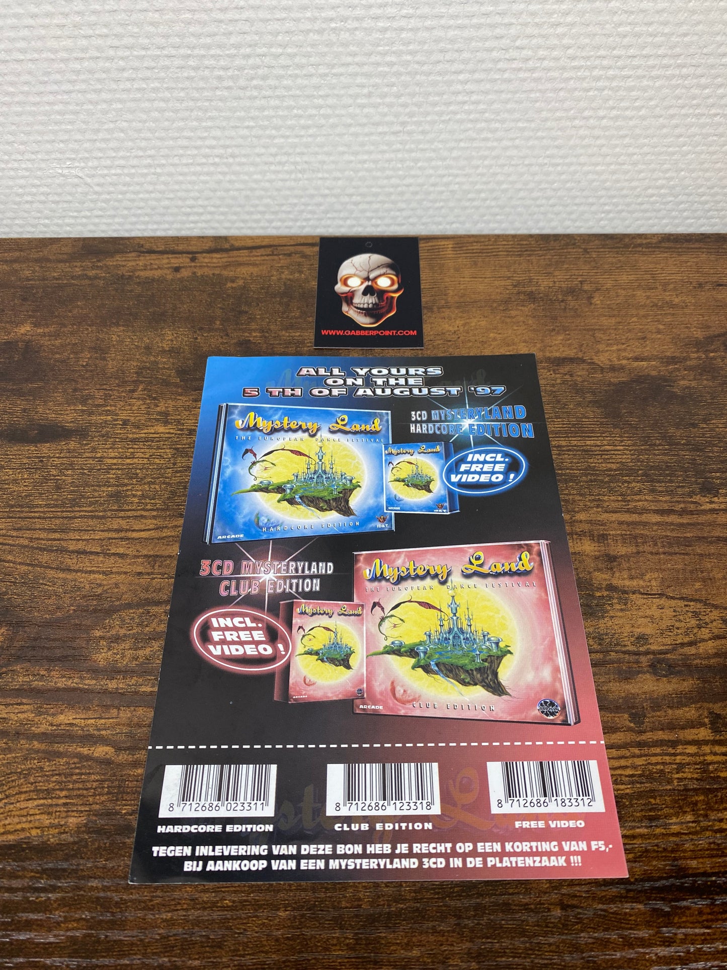 Mystery Land 1997 CD - Volantino
