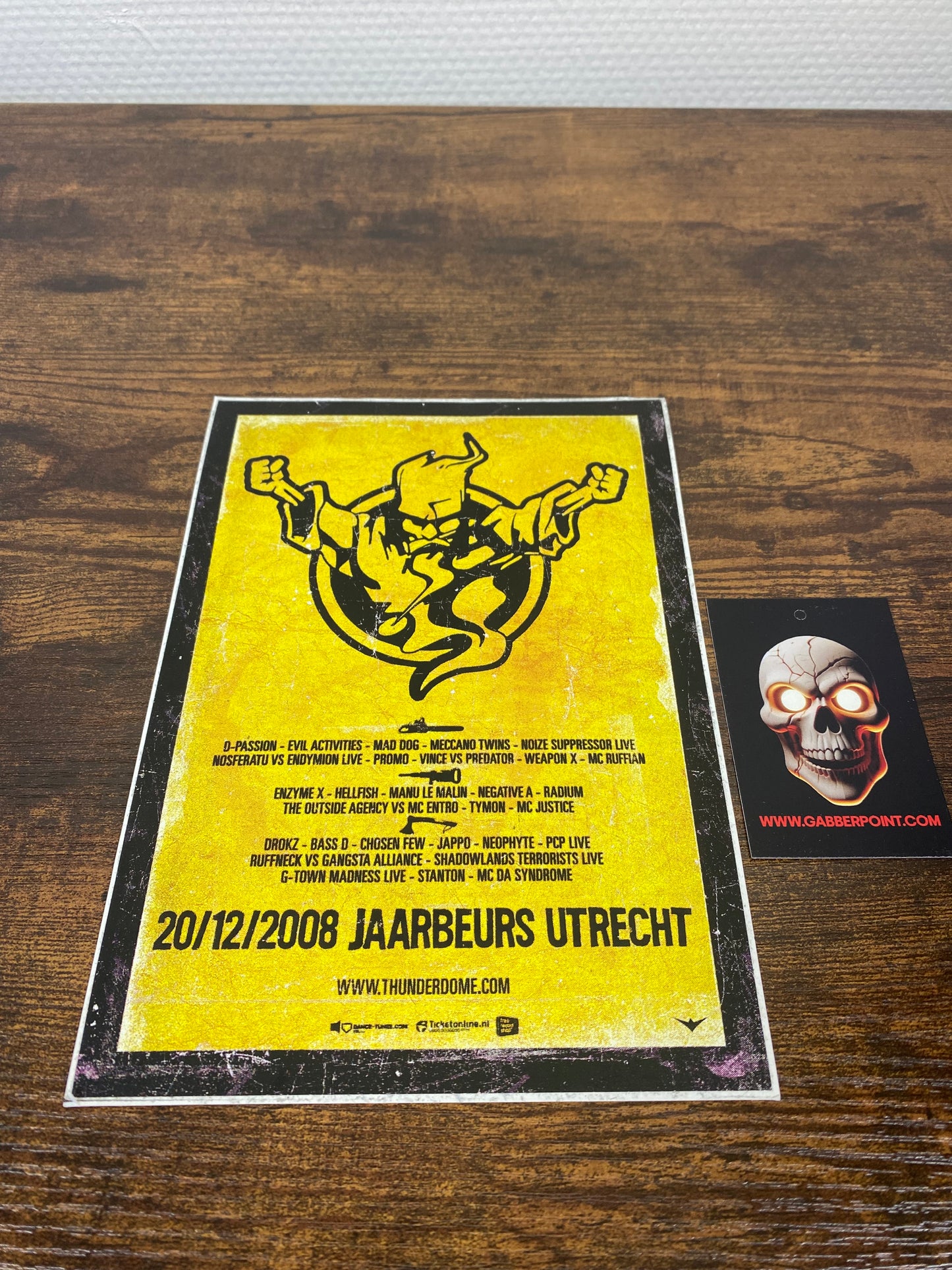 Thunderdome 2008 sticker