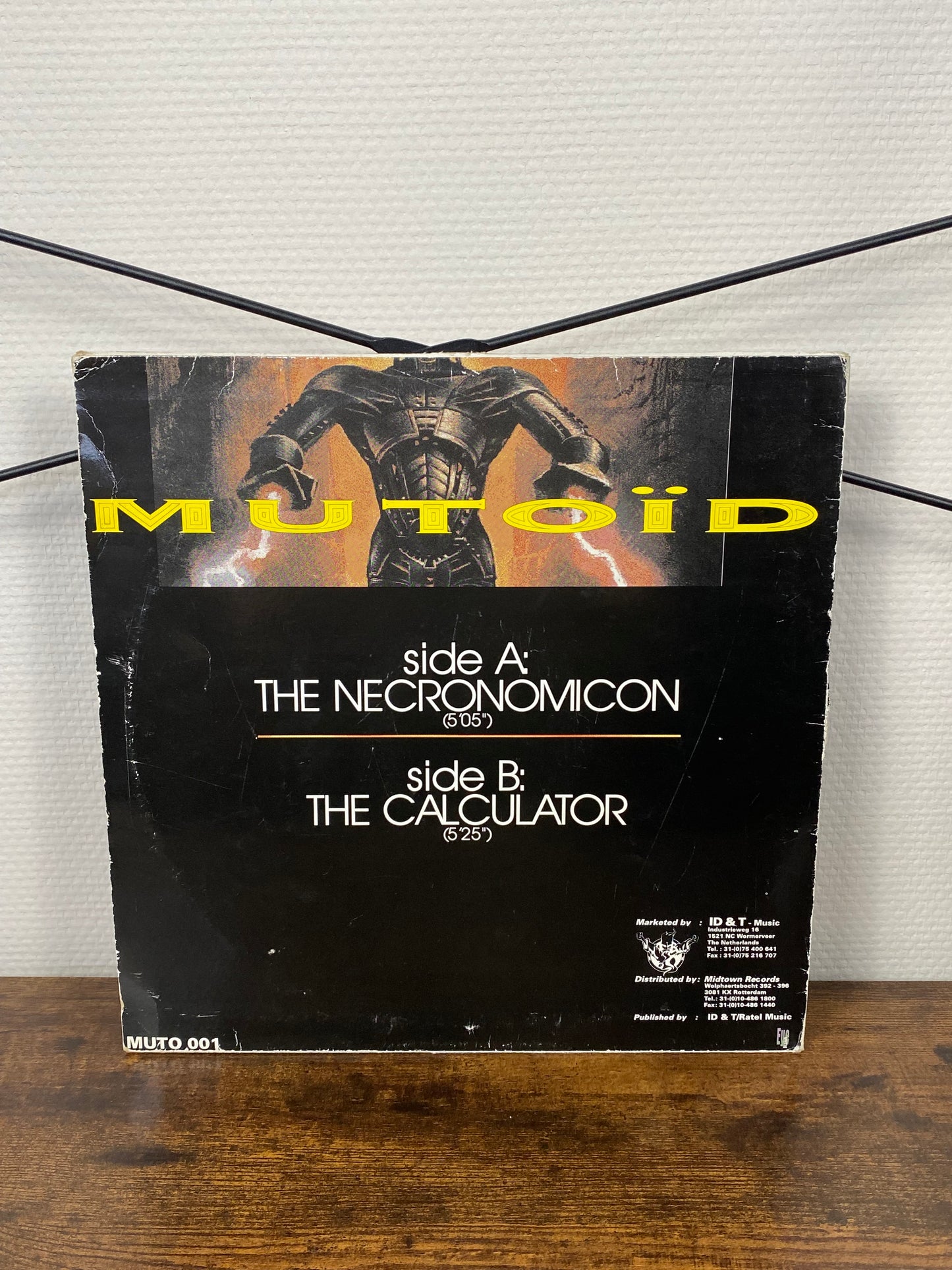 Mutoïd – The Necronomicon / The Calculator (Vinyl)
