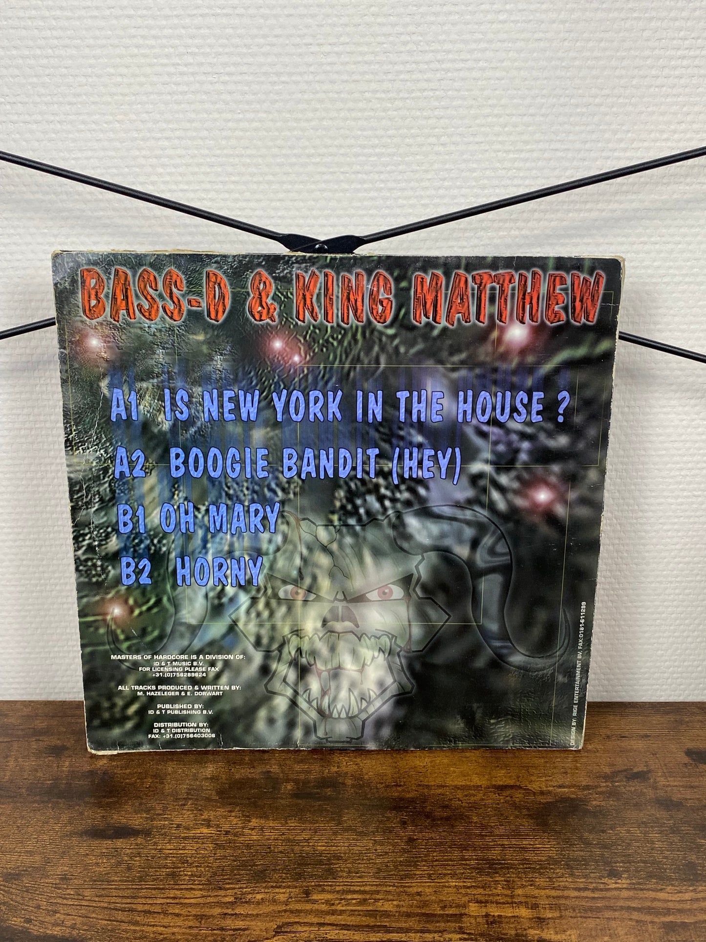Bass-D & King Matthew – Is New York In The House ? (Vinyl)