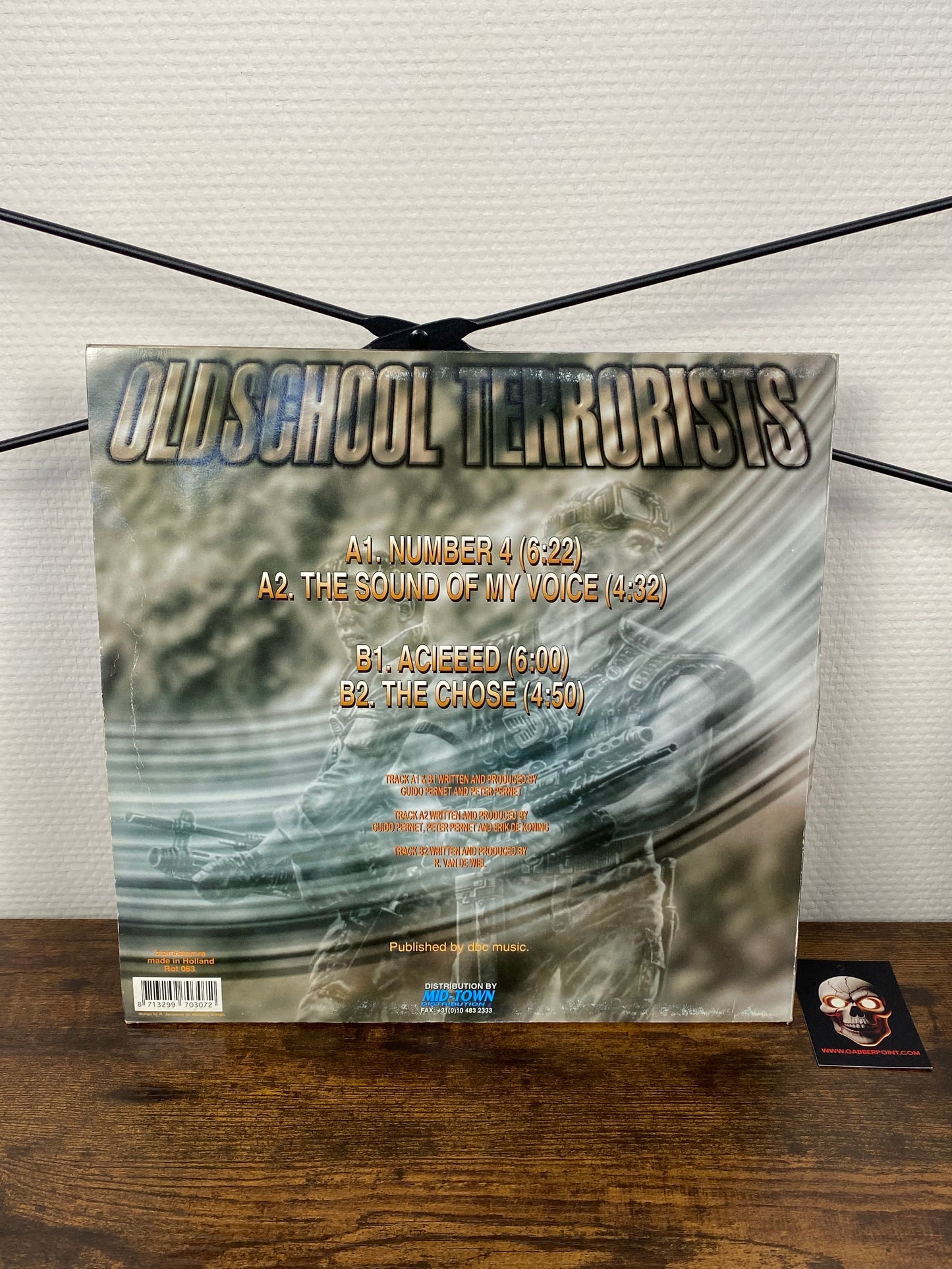 Oldschool Terrorists – Number 4 - Vinyl