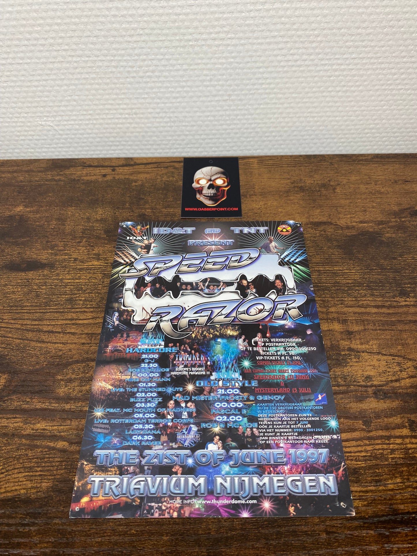 Mystery Land 1997 / Speedrazor - Flyer