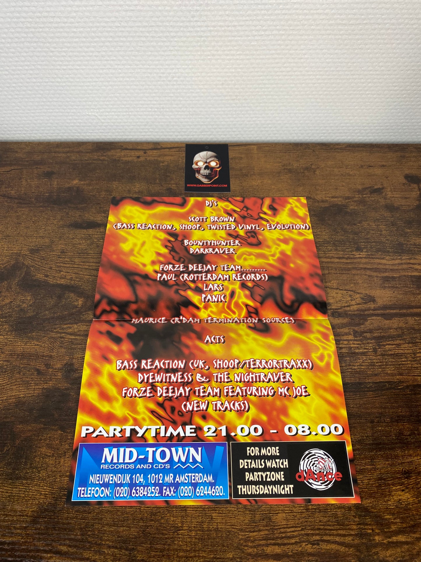 A Nightmare In Rotterdam Part 666 (1994) - Booklet / Flyer