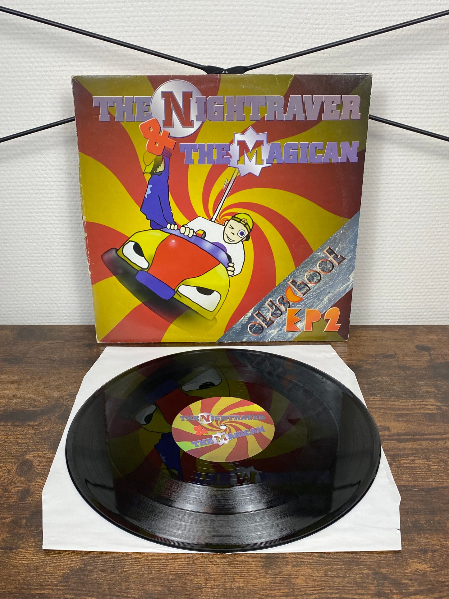 (1997) The Nightraver & The Magican – Oldschool EP2 (Vinyl)