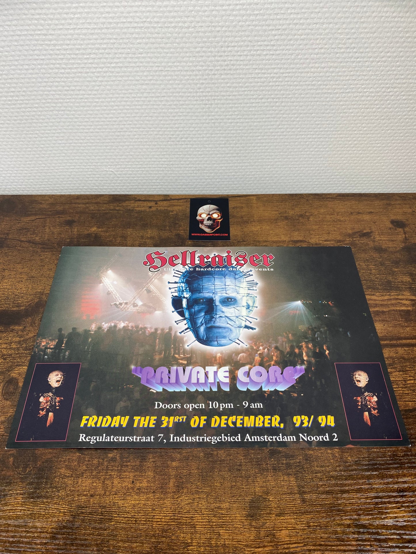 Evento Hellraiser '93/94 - Volantino