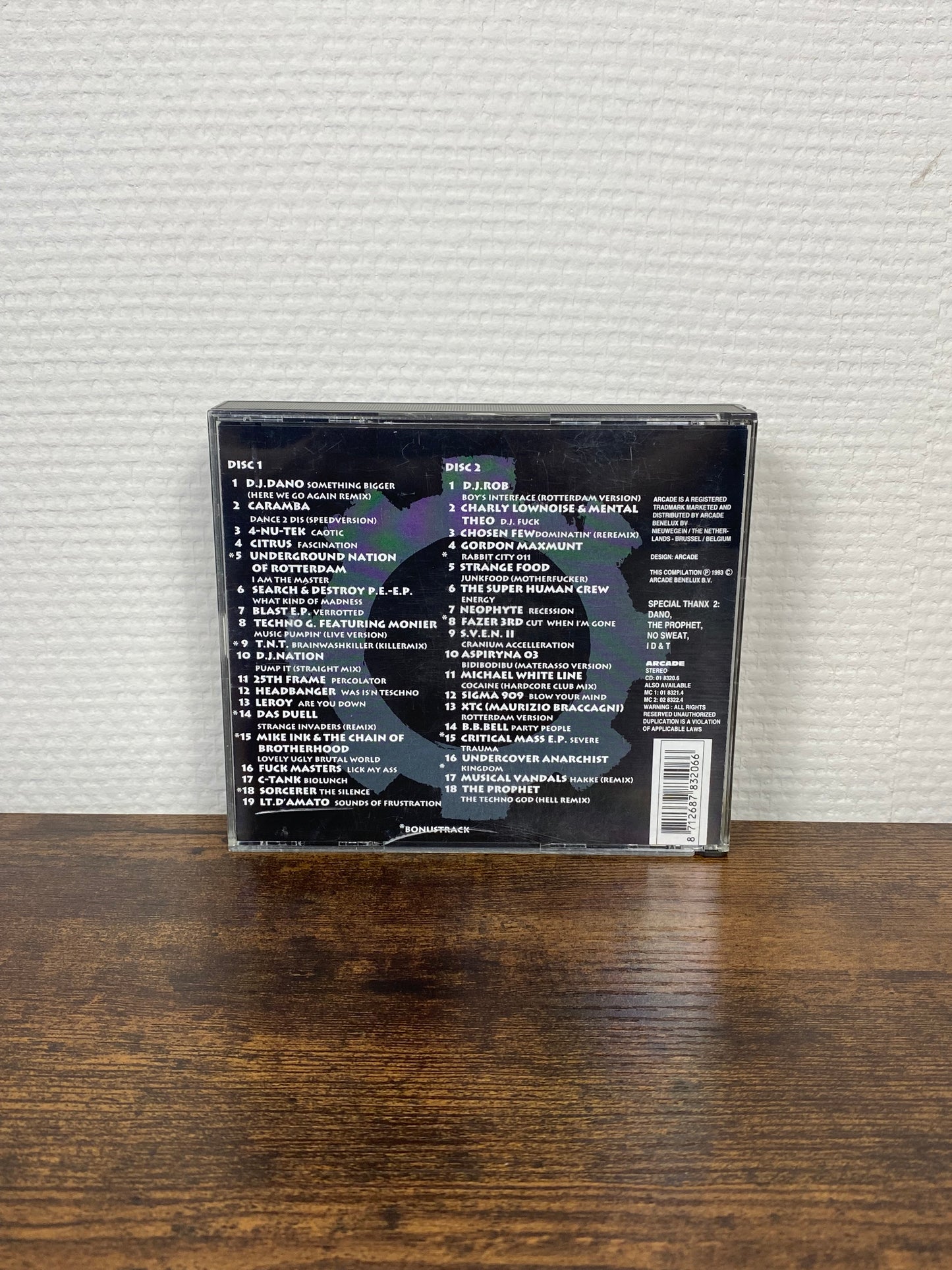 (1993) Thunderdome II - Judgement Day (Back From Hell!) - (2x CD)