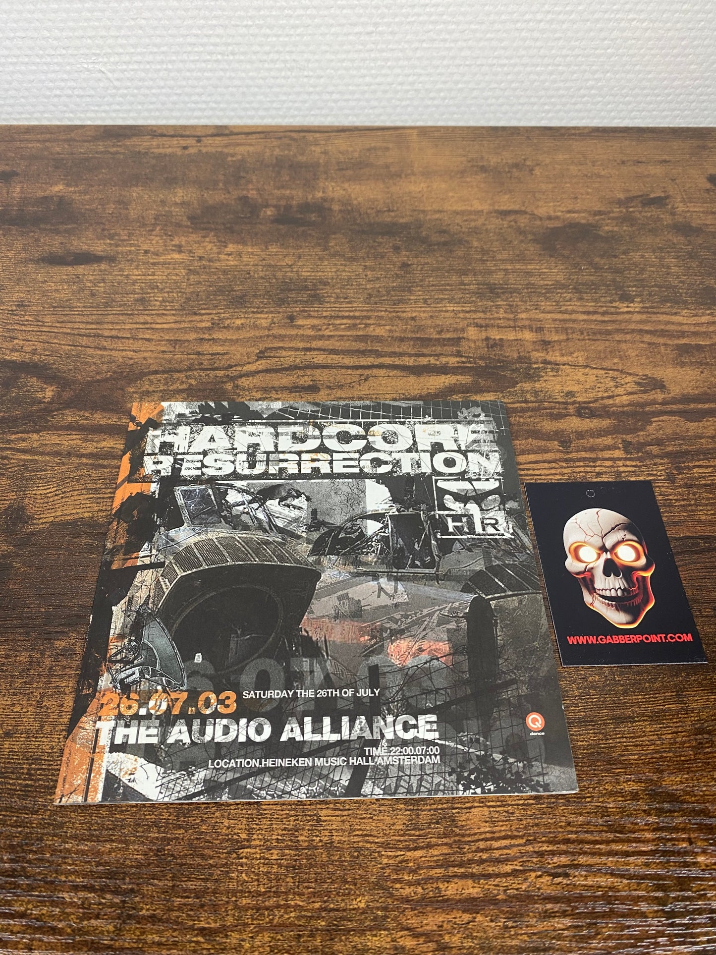 Hardcore Resurrection 2003 (The Audio Alliance) - Flyer / Booklet