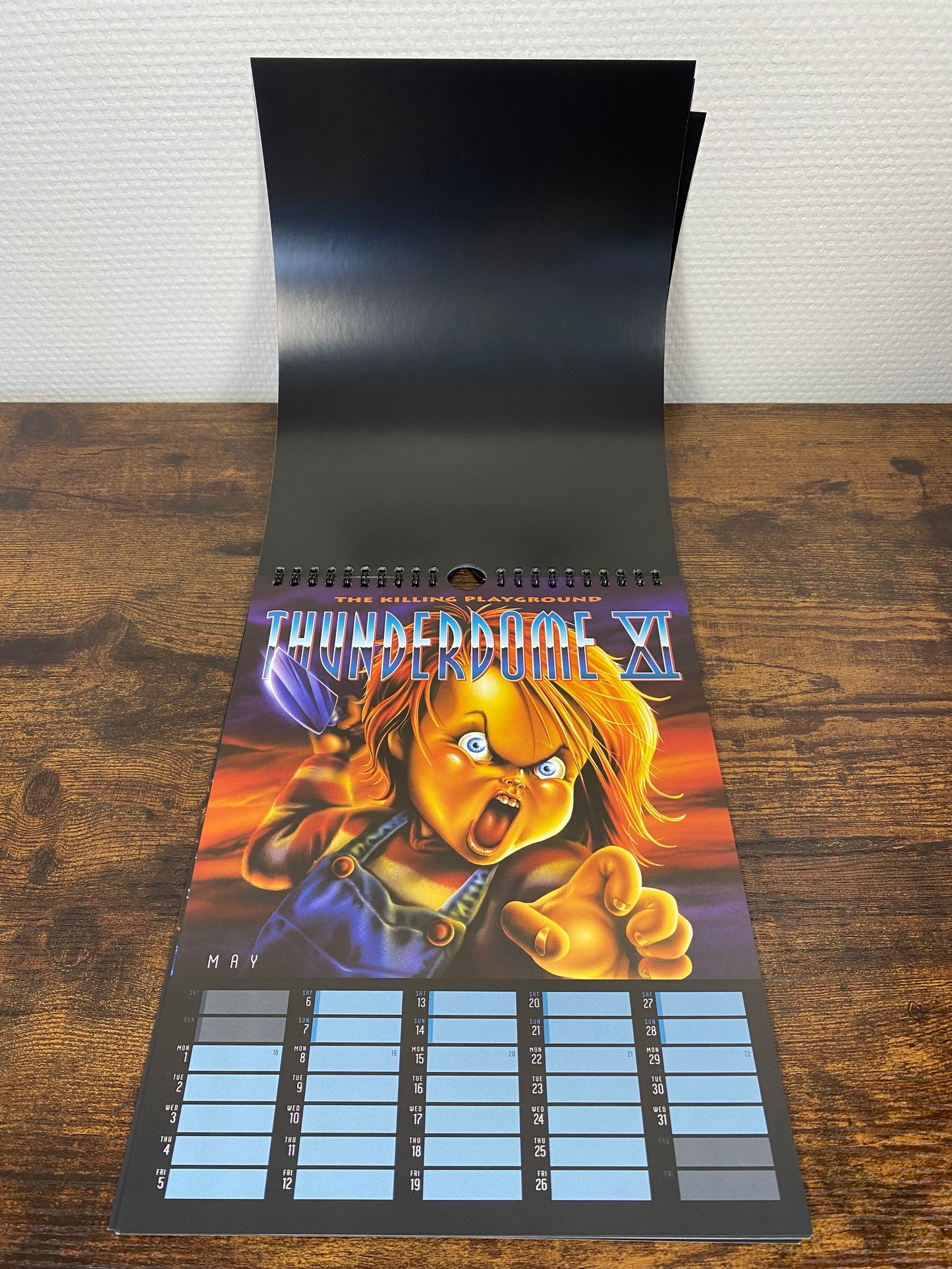 Thunderdome - Eye On The Underworld by Victor Feenstra - Calendar