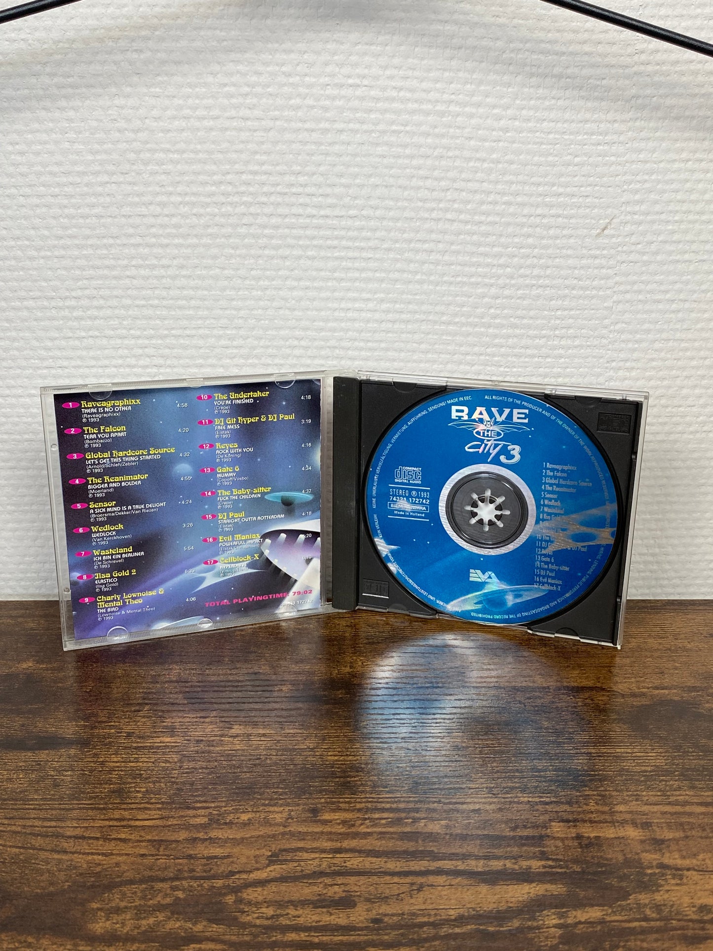 (1993) Rave The City 3 (17 Baby-Sitting Hardcore Tracks) - (CD)