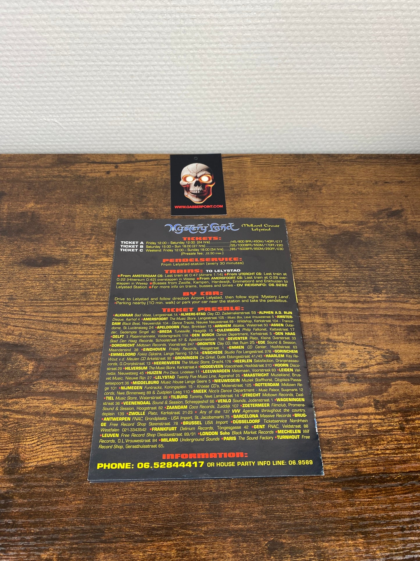 Mystery Land (1993, The First Edition!) - Flyer