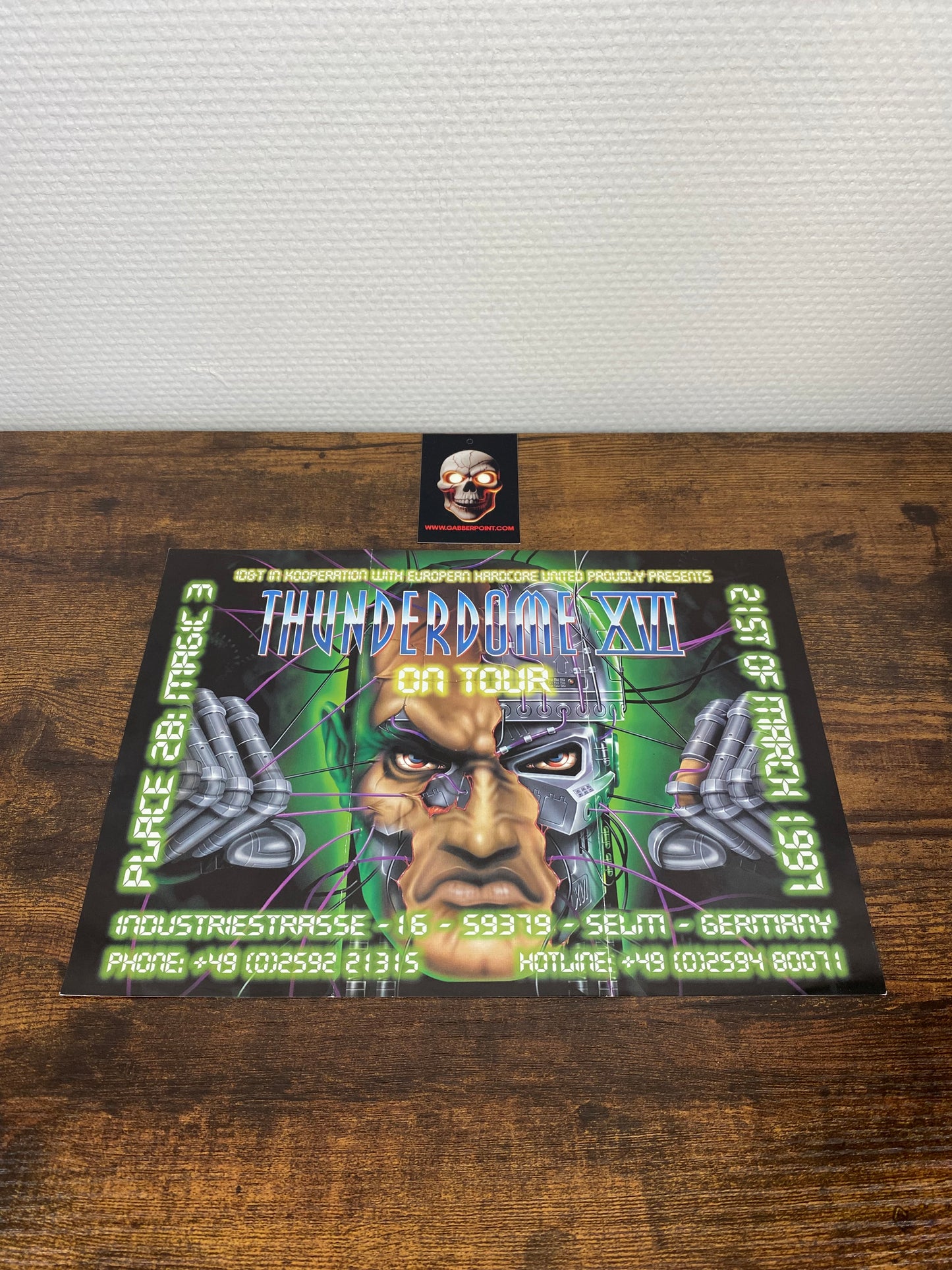 Thunderdome XVI - In tour (1997) - Volantino