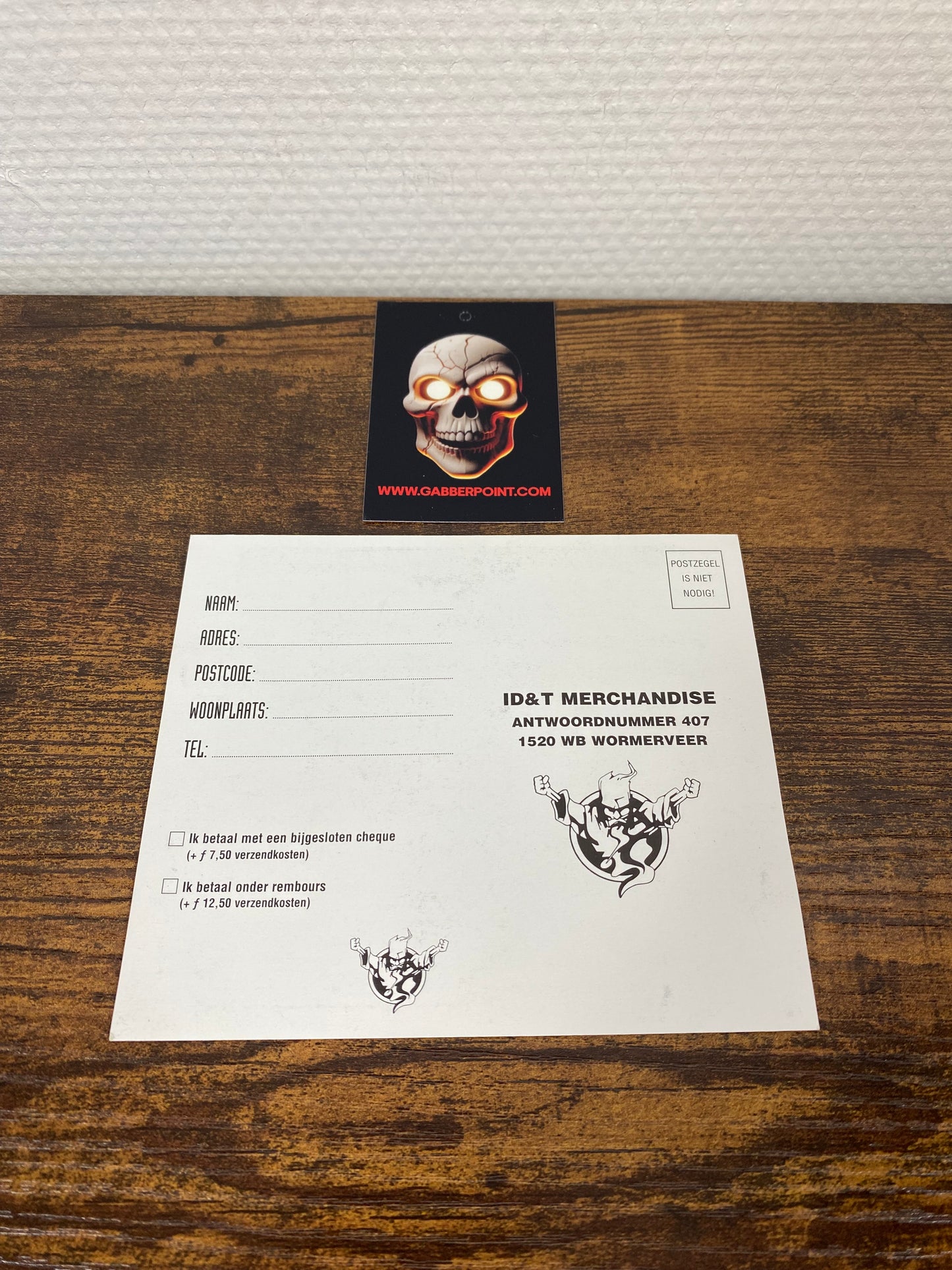 ID&T 1990s - Order Form