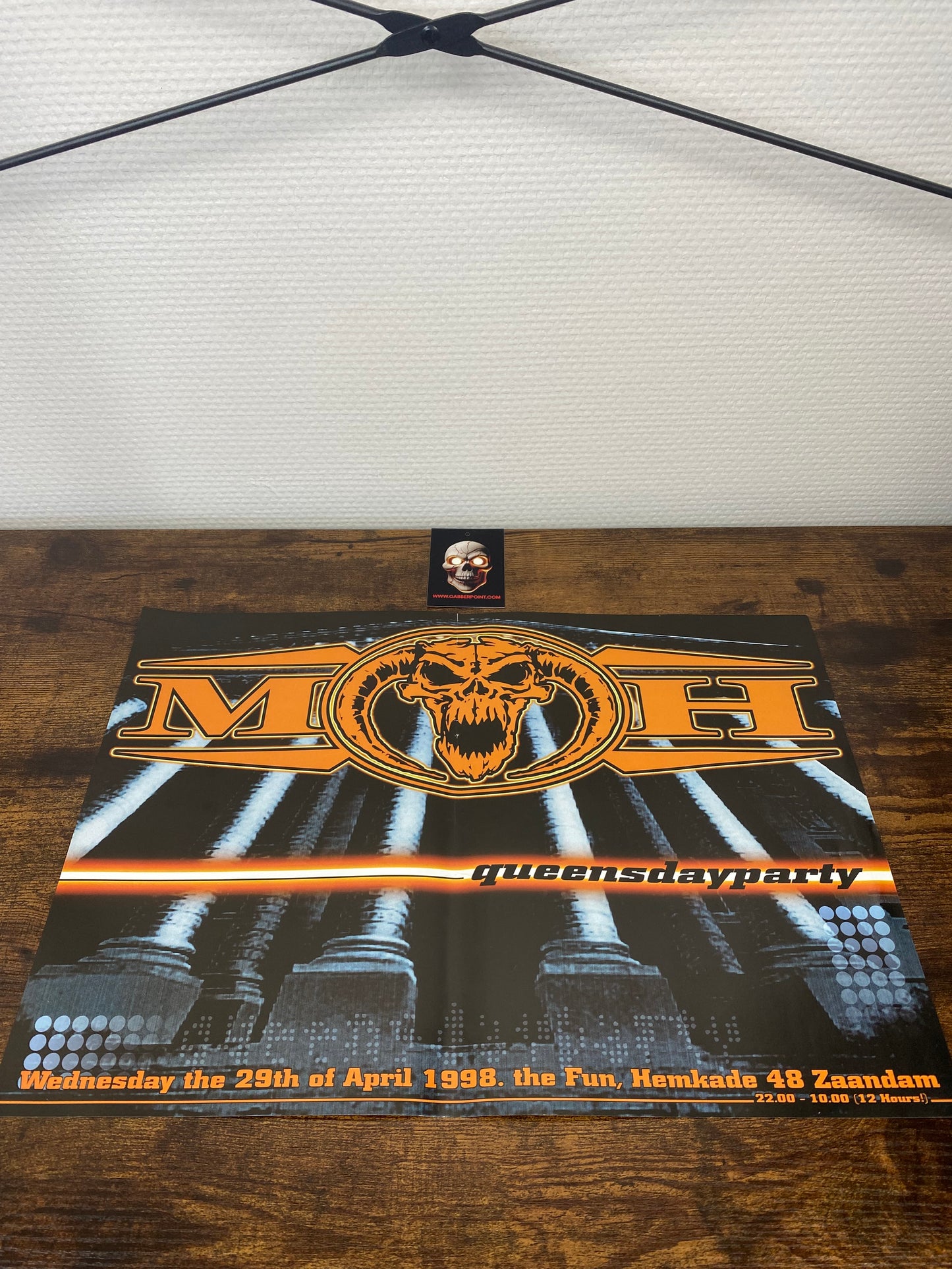 Maestri dell'Hardcore - Queensdayparty - grande volantino