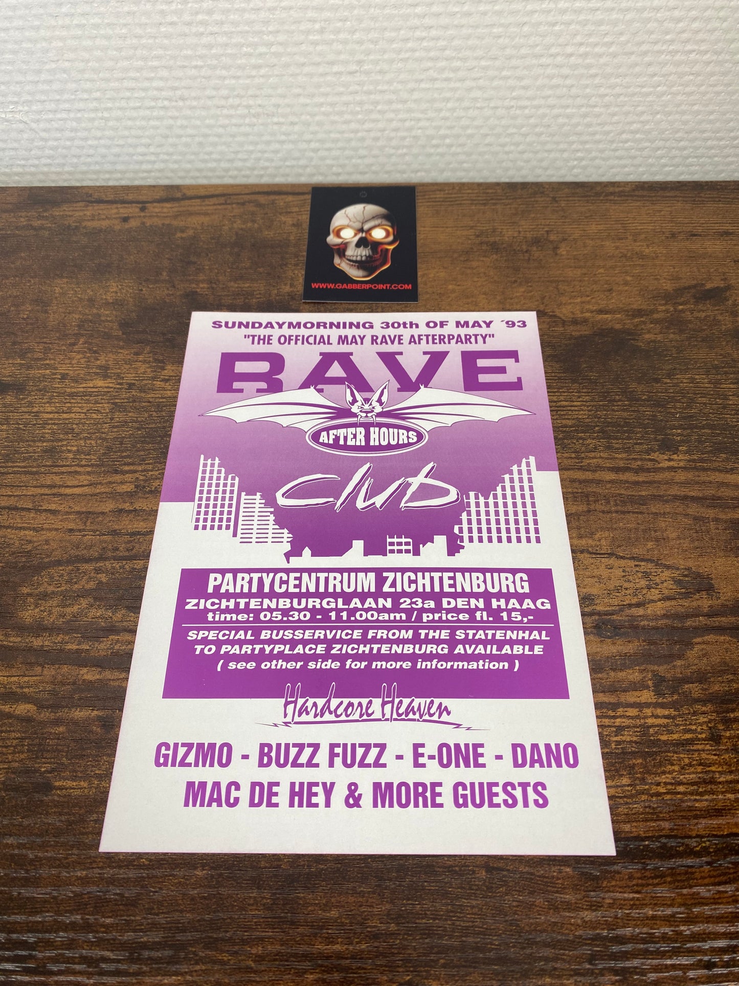 Rave Club 1993 - Volantino