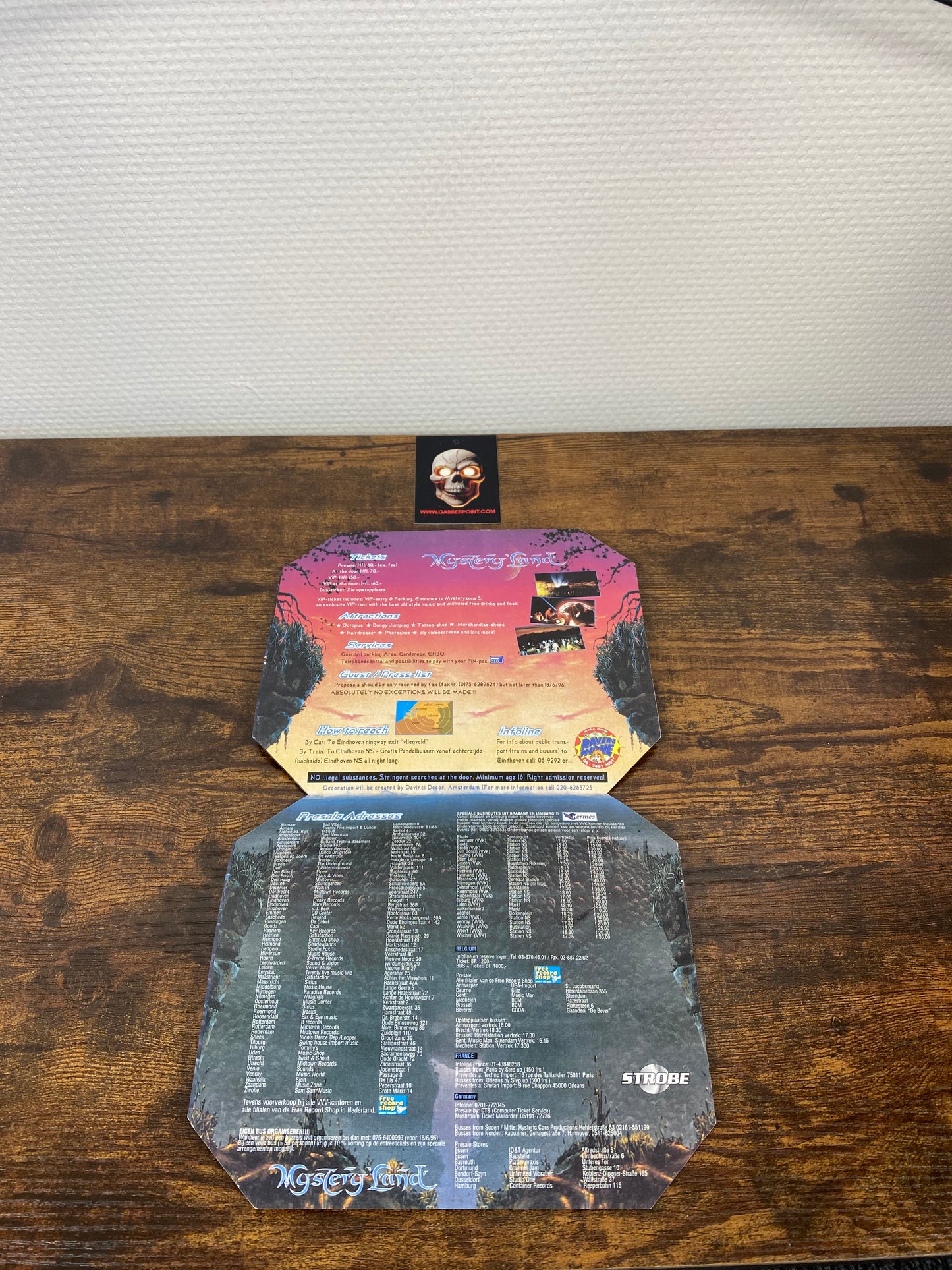 Mystery Land 1996 - Flyer