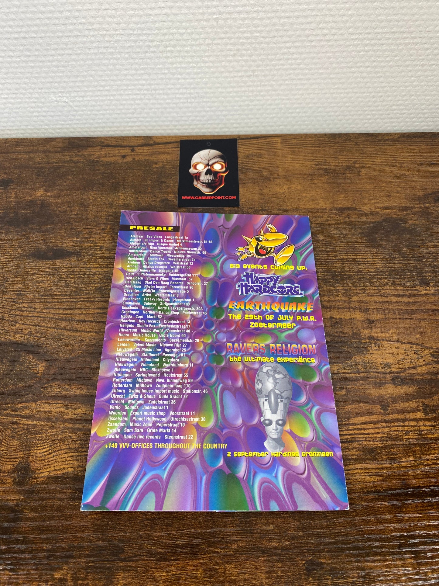 Dreamdance (1995) - Volantino / opuscolo
