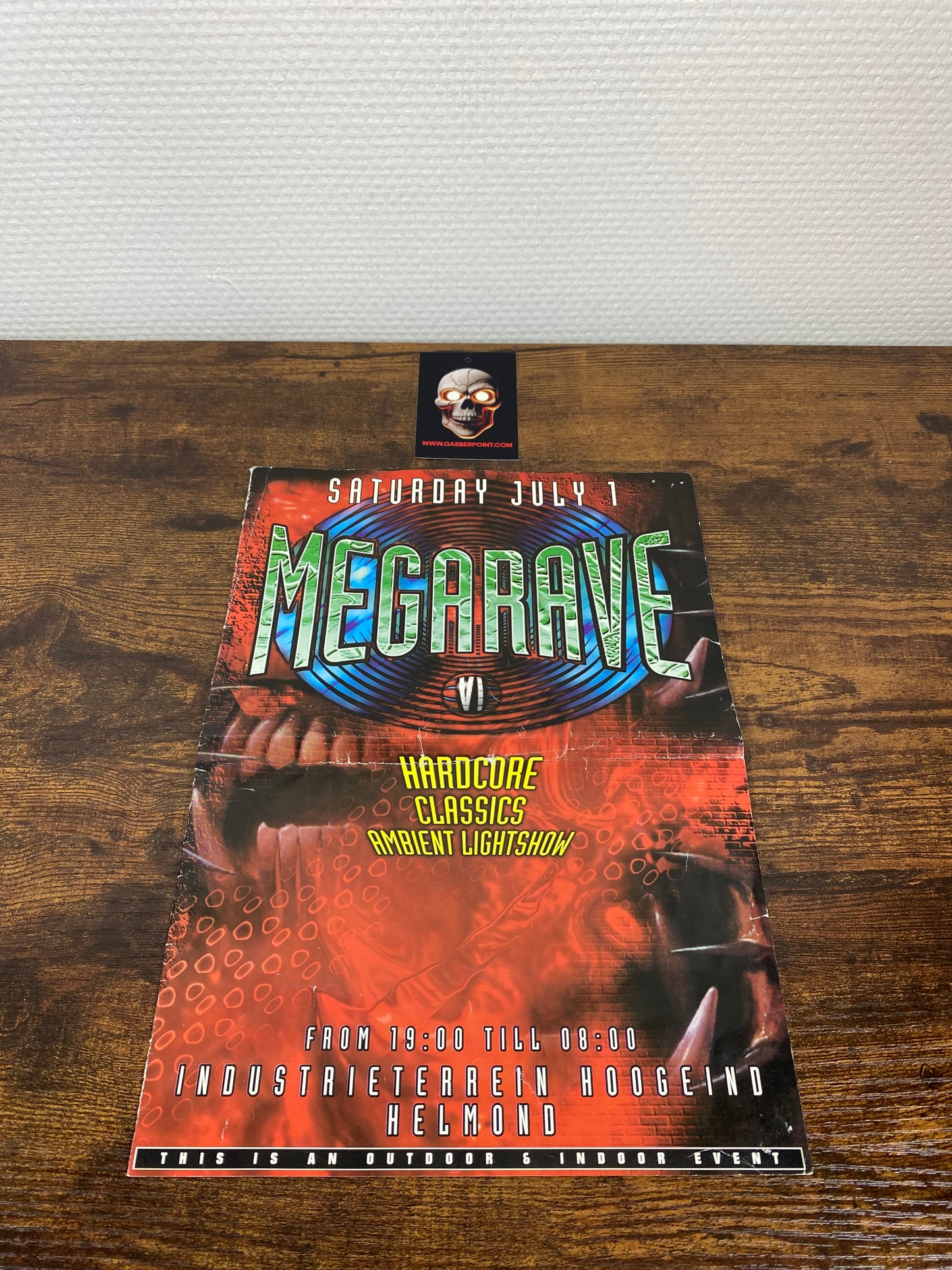 Megarave VI (1995) - Volantino