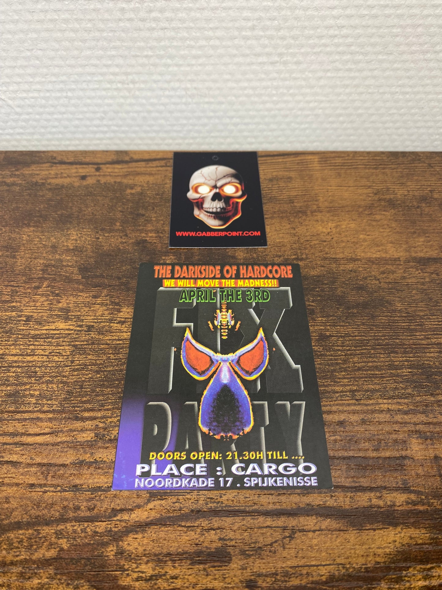 Fix Records Party (1998) - Flyer
