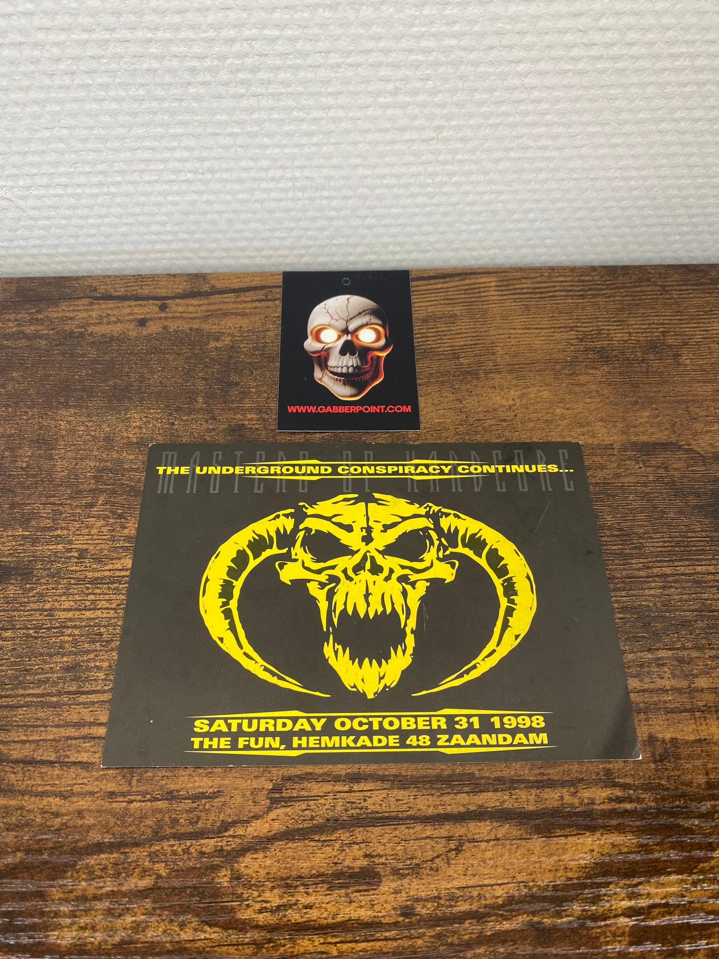 Masters Of Hardcore 1998 - Volantino