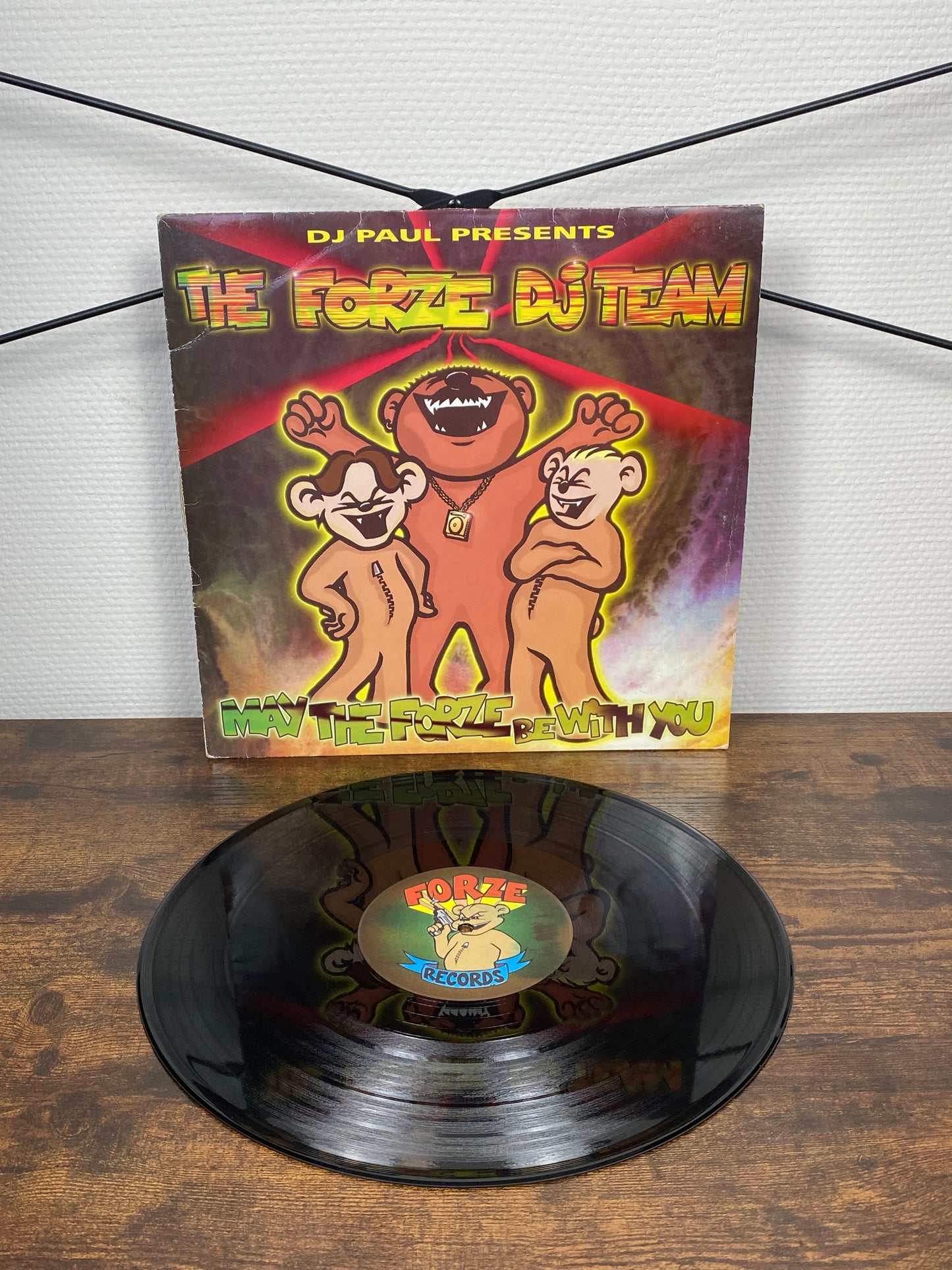 (1994) DJ Paul Presents The Forze DJ Team* – May The Forze Be With You (Vinyl)