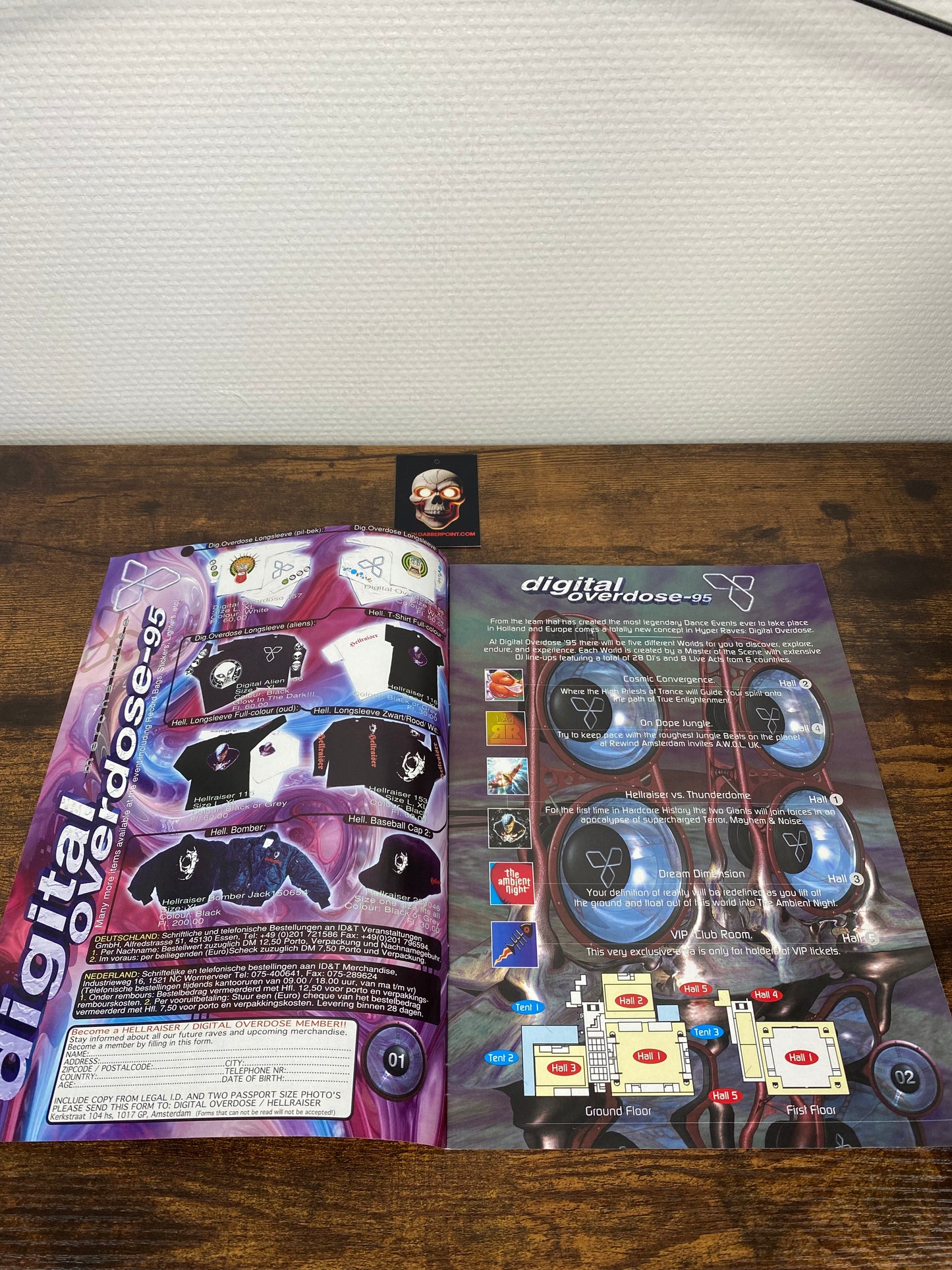 Digital Overdose - Booklet Flyer - 1995