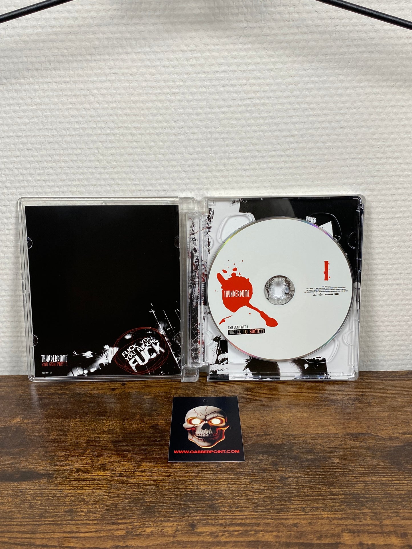 Thunderdome 2nd Gen Part 1 - Malice To Society (2x CD)