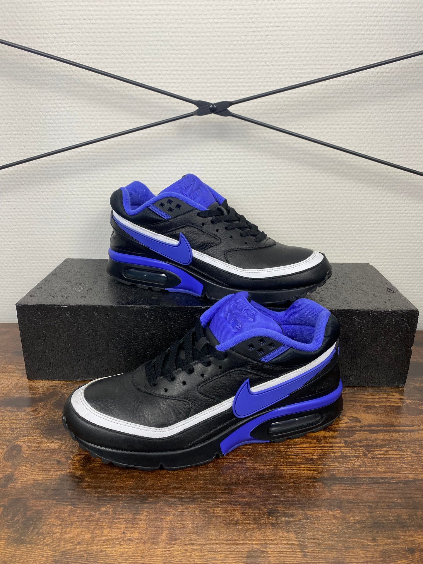 Nike Air Max BW OG - Size 42 (Black Persian Violet Leather)