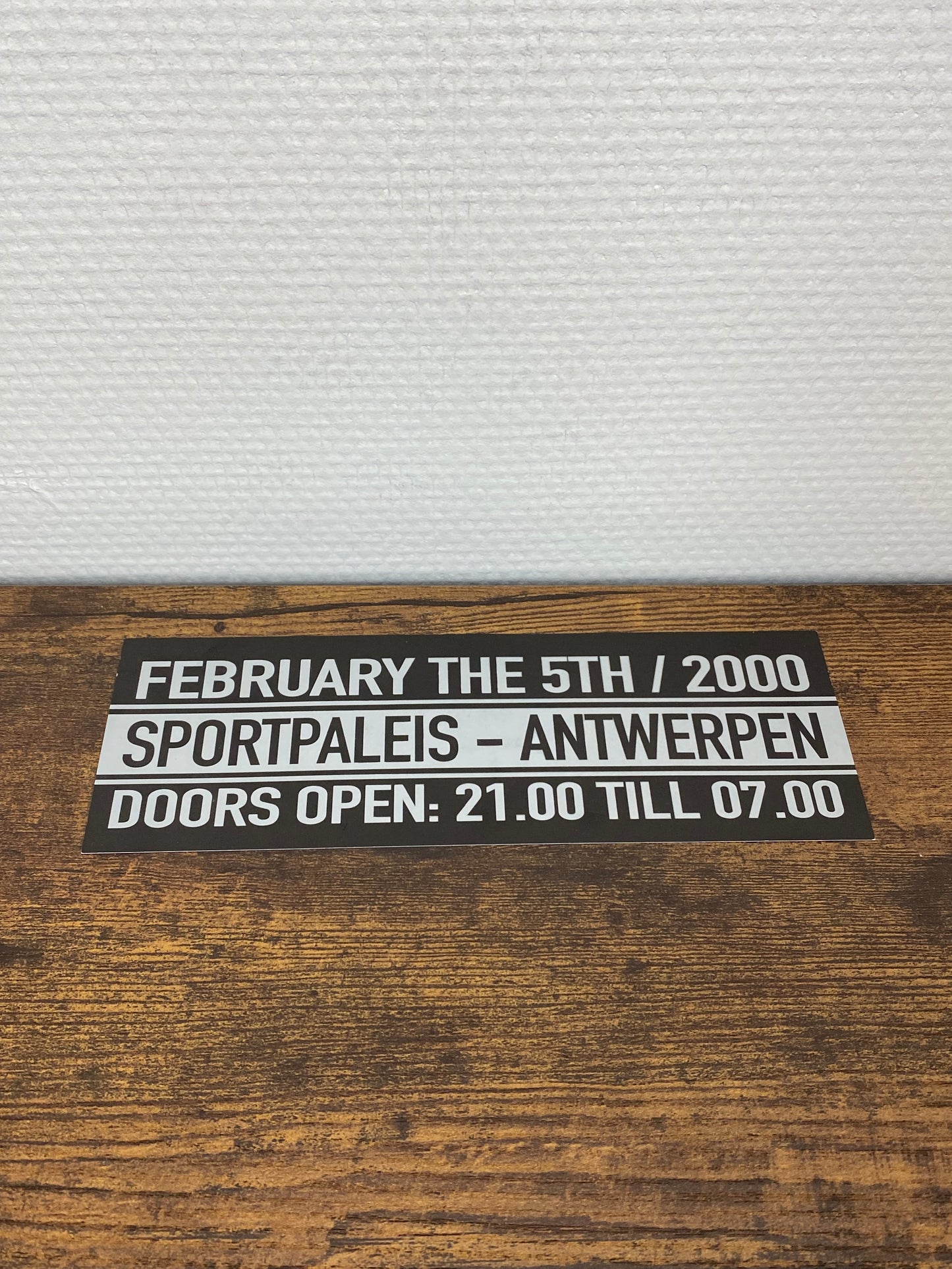 Hardcore Overdrive 2000 Flyer