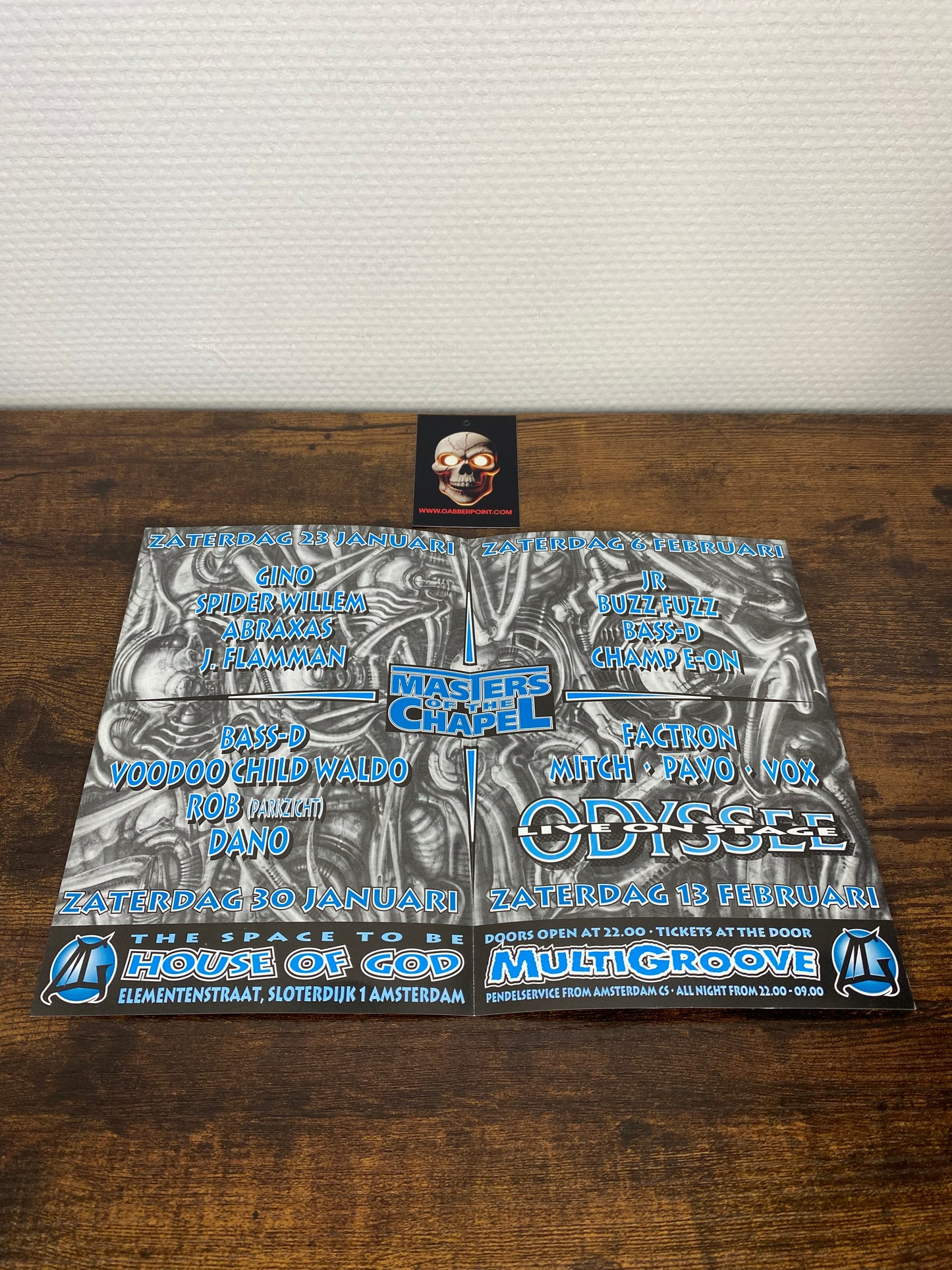 Multigroove Delicate sound of Thunder (1993) - Booklet/Flyer