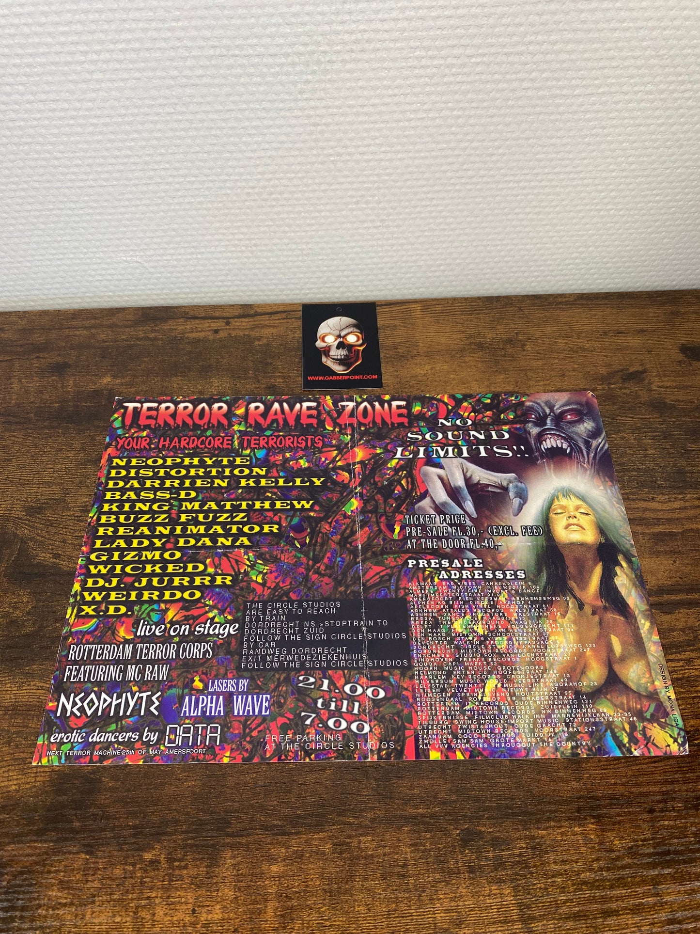 Terror Machine (1996) - Flyer